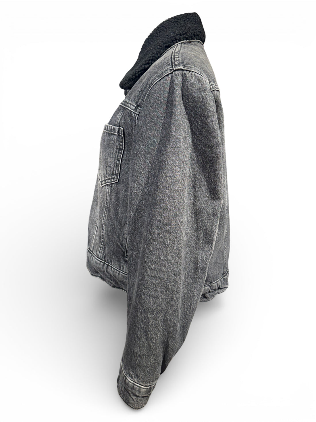 Maje - Veste en jean doublée T36