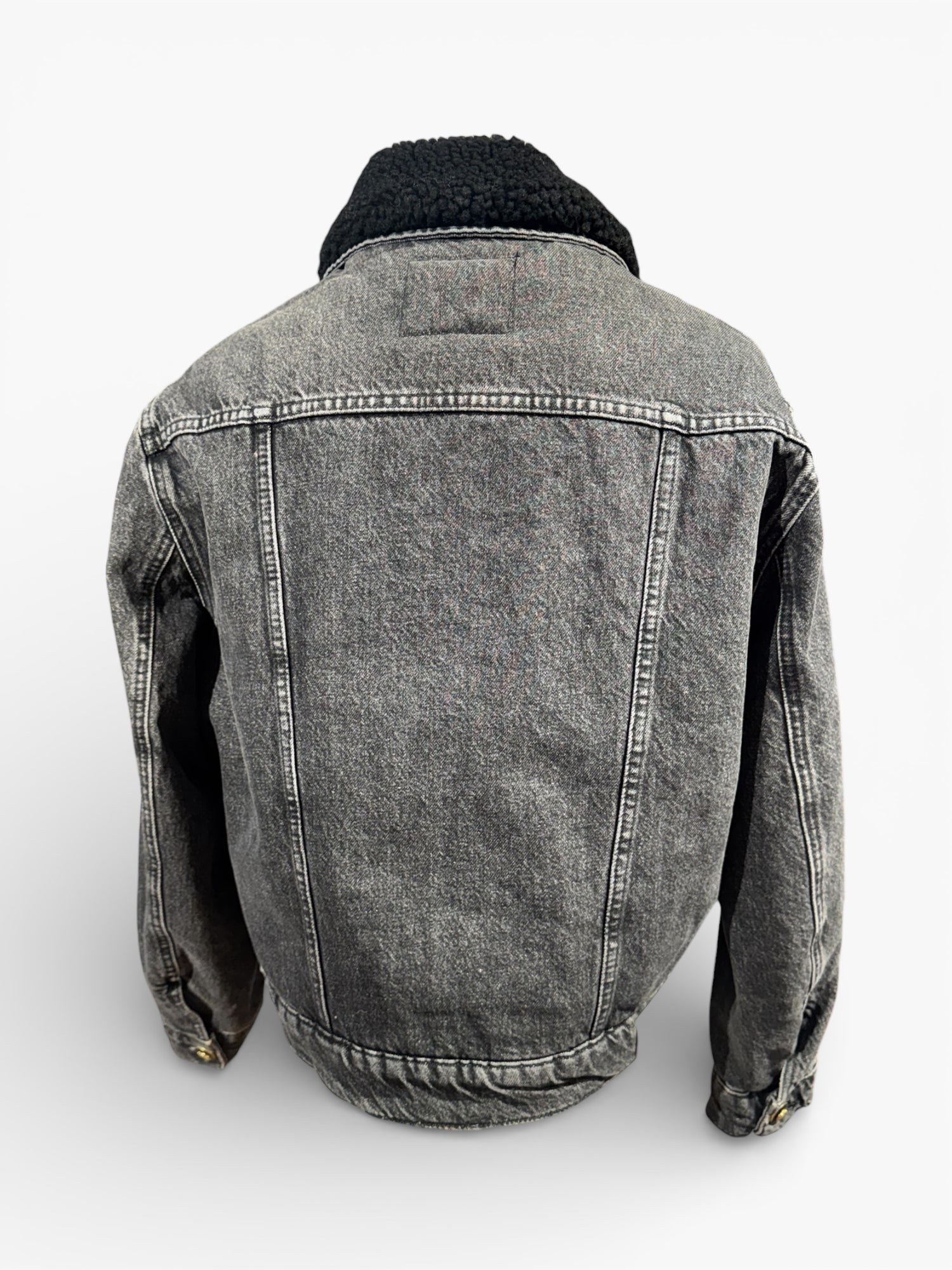 Maje - Veste en Jean Doublée T36 | Les Folies d’Eugénie