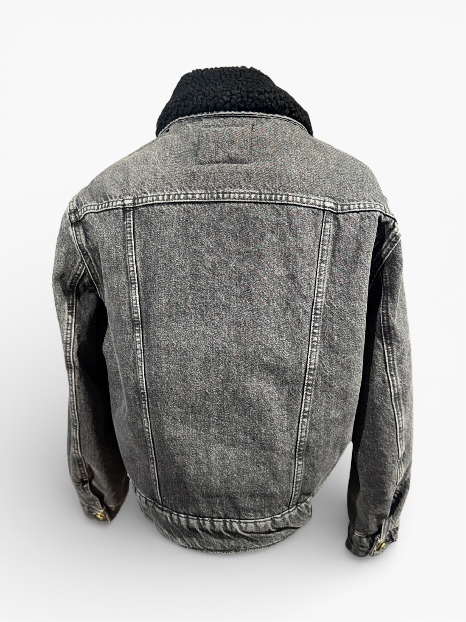 Maje - Veste en Jean Doublée T36 | Les Folies d’Eugénie