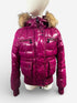 Moncler - Doudoune violette T36 | Les Folies d’Eugénie