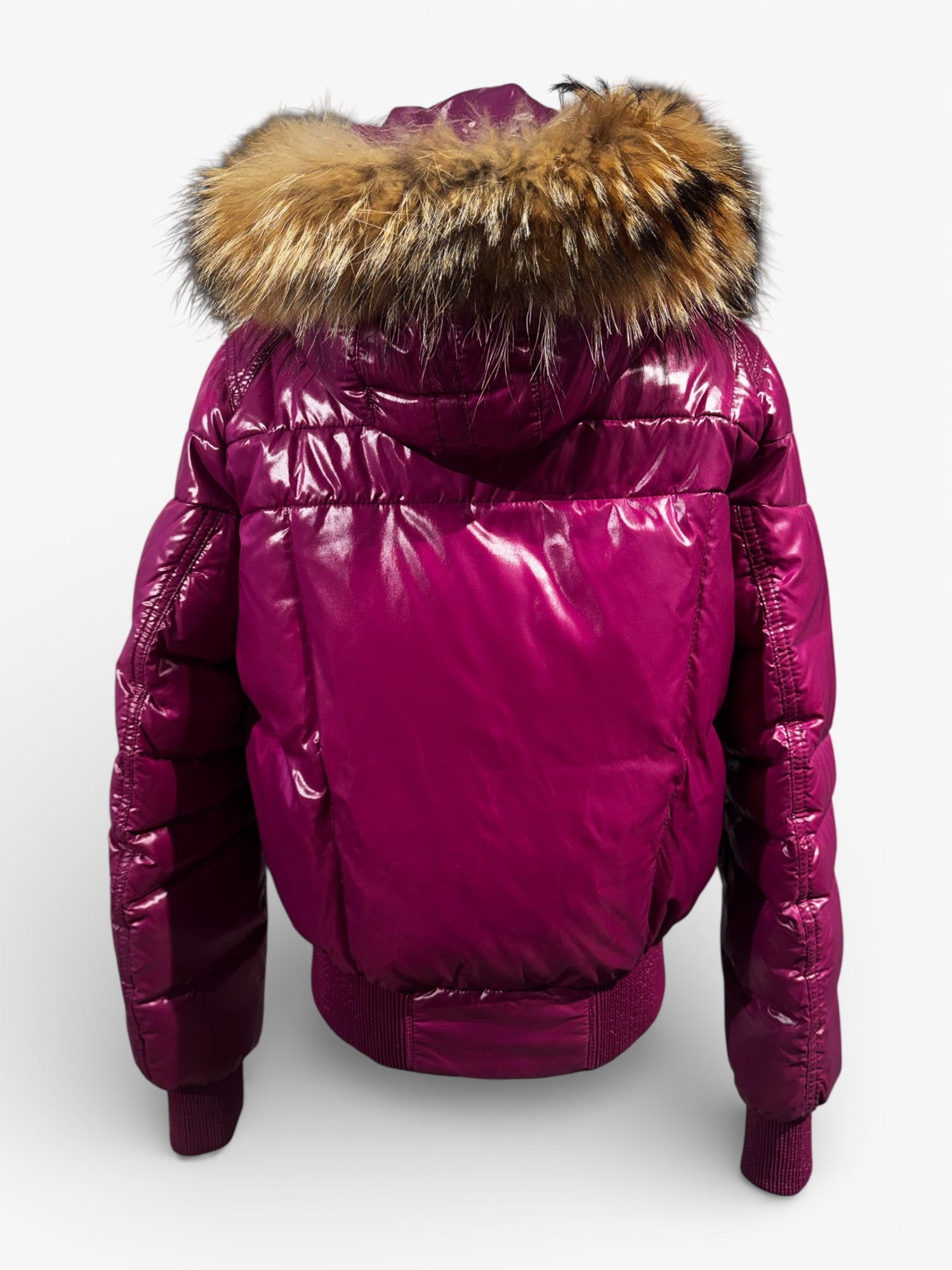 Moncler - Doudoune violette T36 | Les Folies d’Eugénie