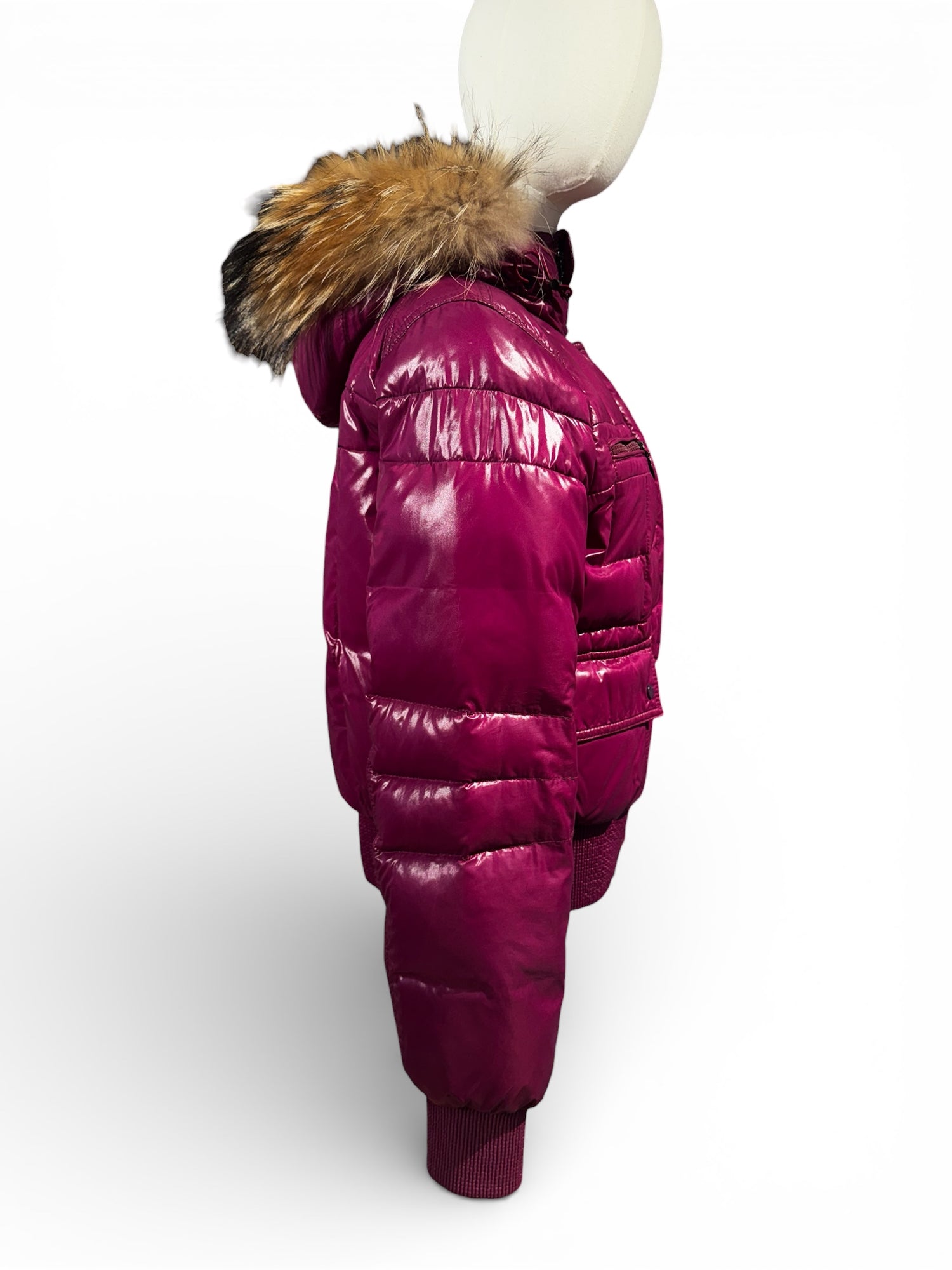 Moncler - Doudoune violette T36 | Les Folies d’Eugénie