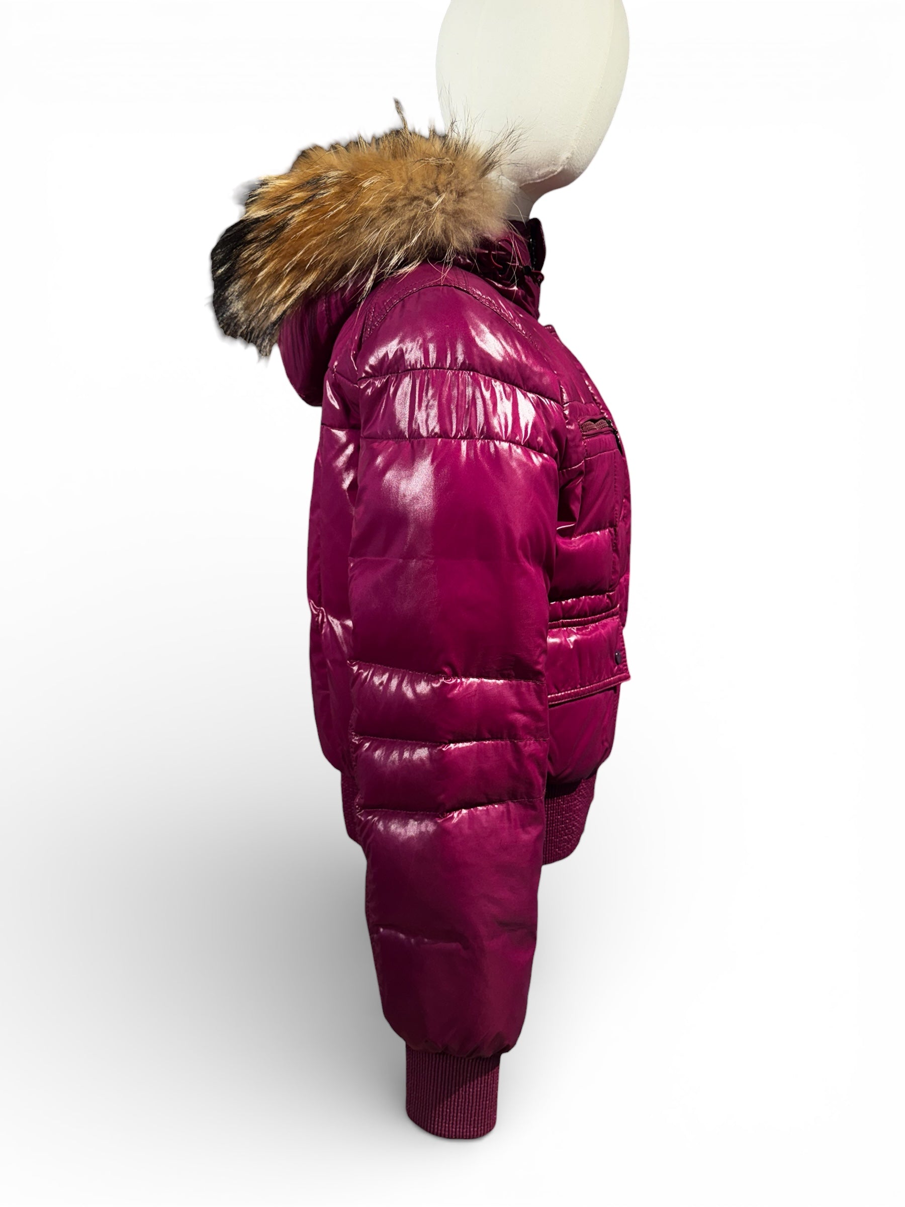 Moncler - Doudoune violette T36 | Les Folies d’Eugénie