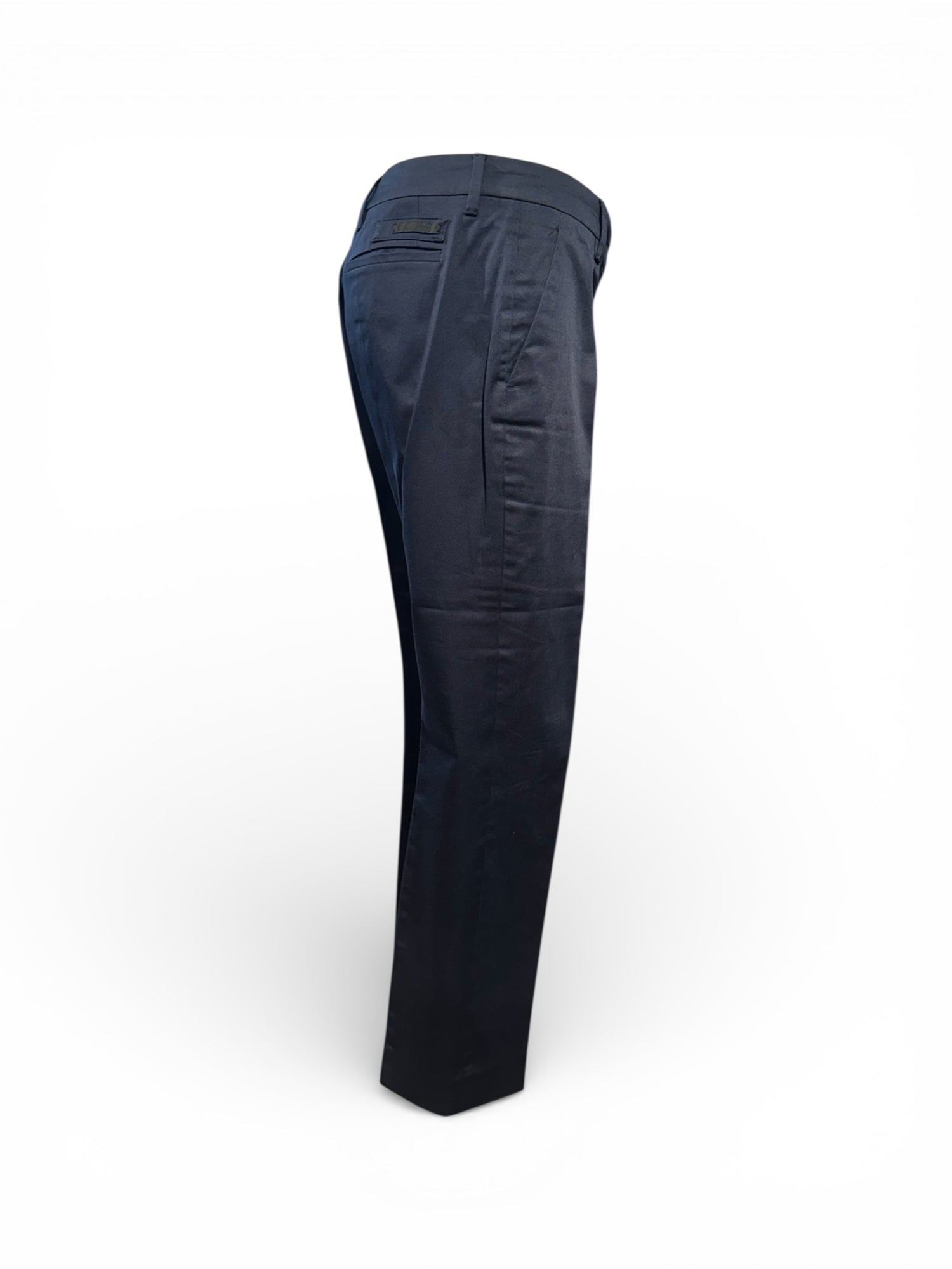 Prada Pantalon Droit Bleu Marine T38 IT | Les Folies d’Eugénie