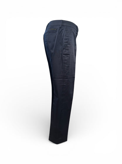 Prada Pantalon Droit Bleu Marine T38 IT | Les Folies d’Eugénie