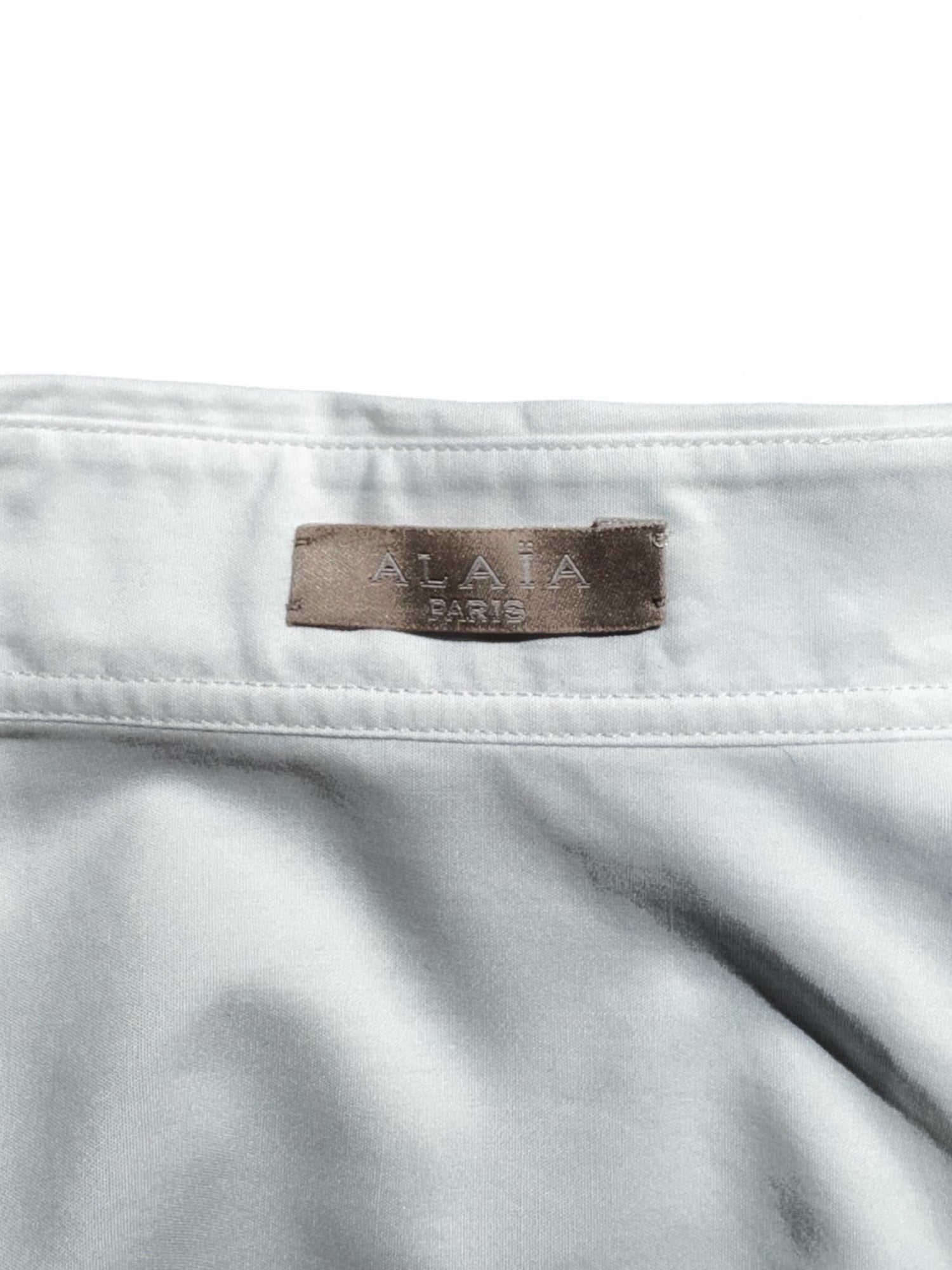 Alaïa Chemise Blanche T38 | Les Folies d’Eugénie