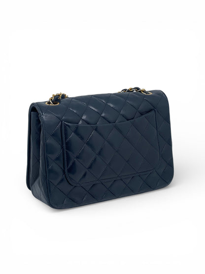 Chanel - Sac bandoulière Mademoiselle bleu marine
