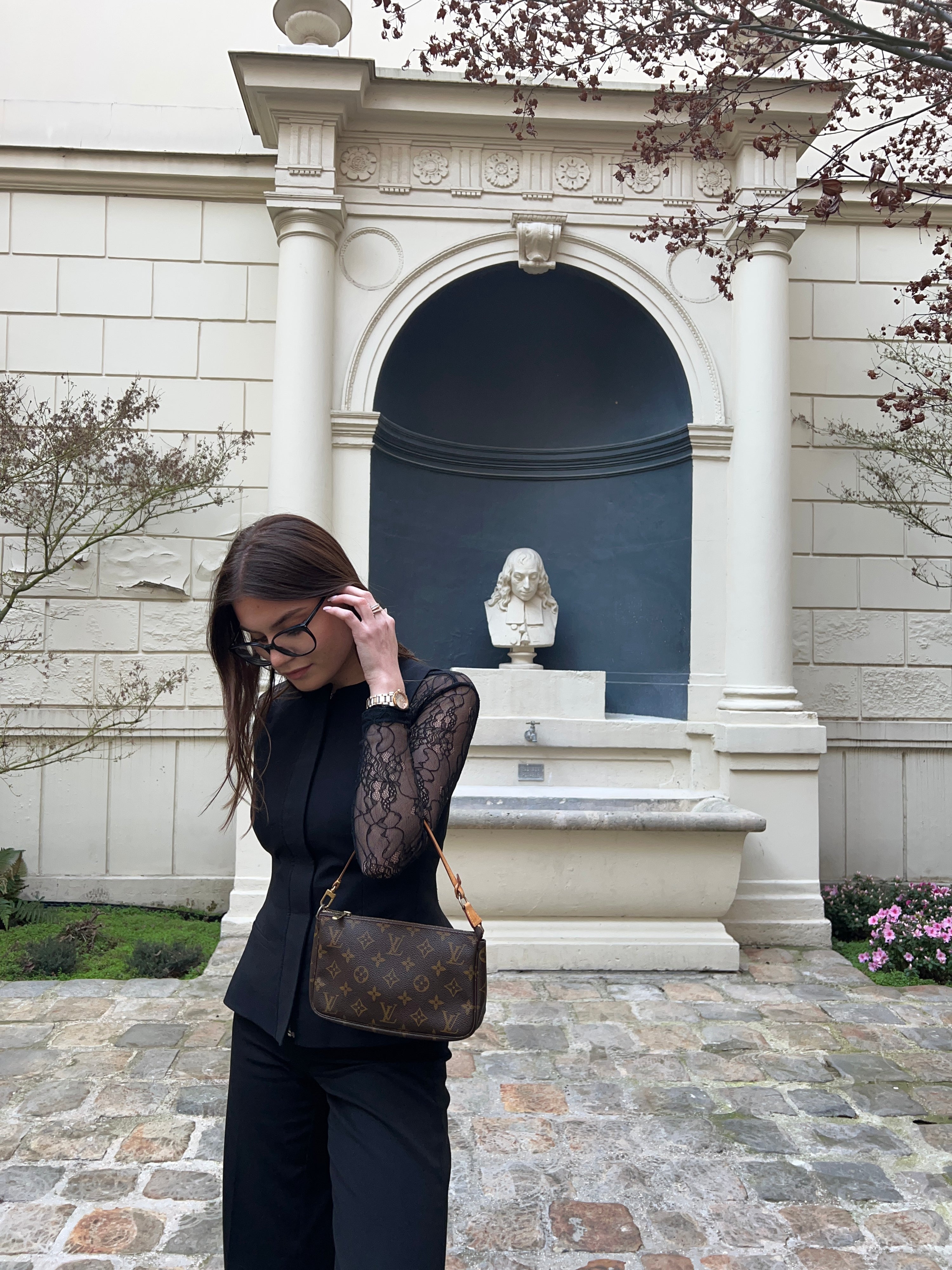 Louis Vuitton - Borsa Pochette Accessoires in tela con monogramma