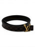 Louis Vuitton Ceinture Marron En Toile Damier Ébène T80 | Les Folies d’Eugénie
