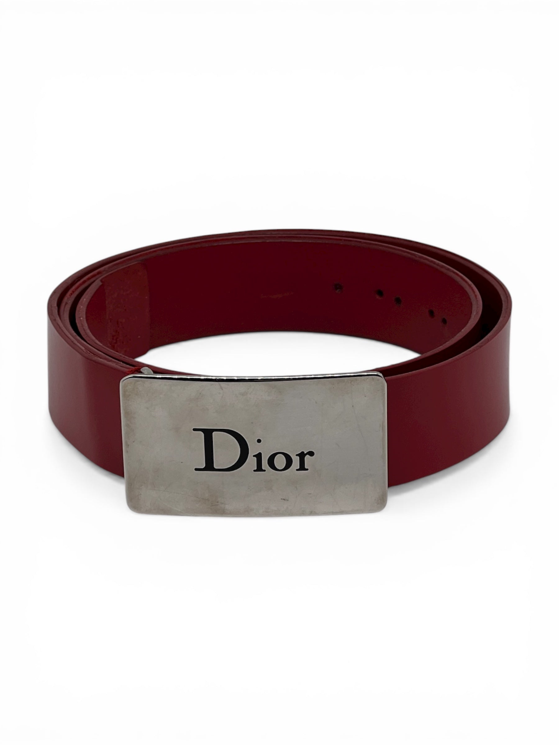 Dior Ceinture Rouge T75 | Les Folies d’Eugénie