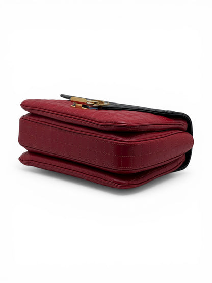Céline - Sac C bicolore rouge et noir