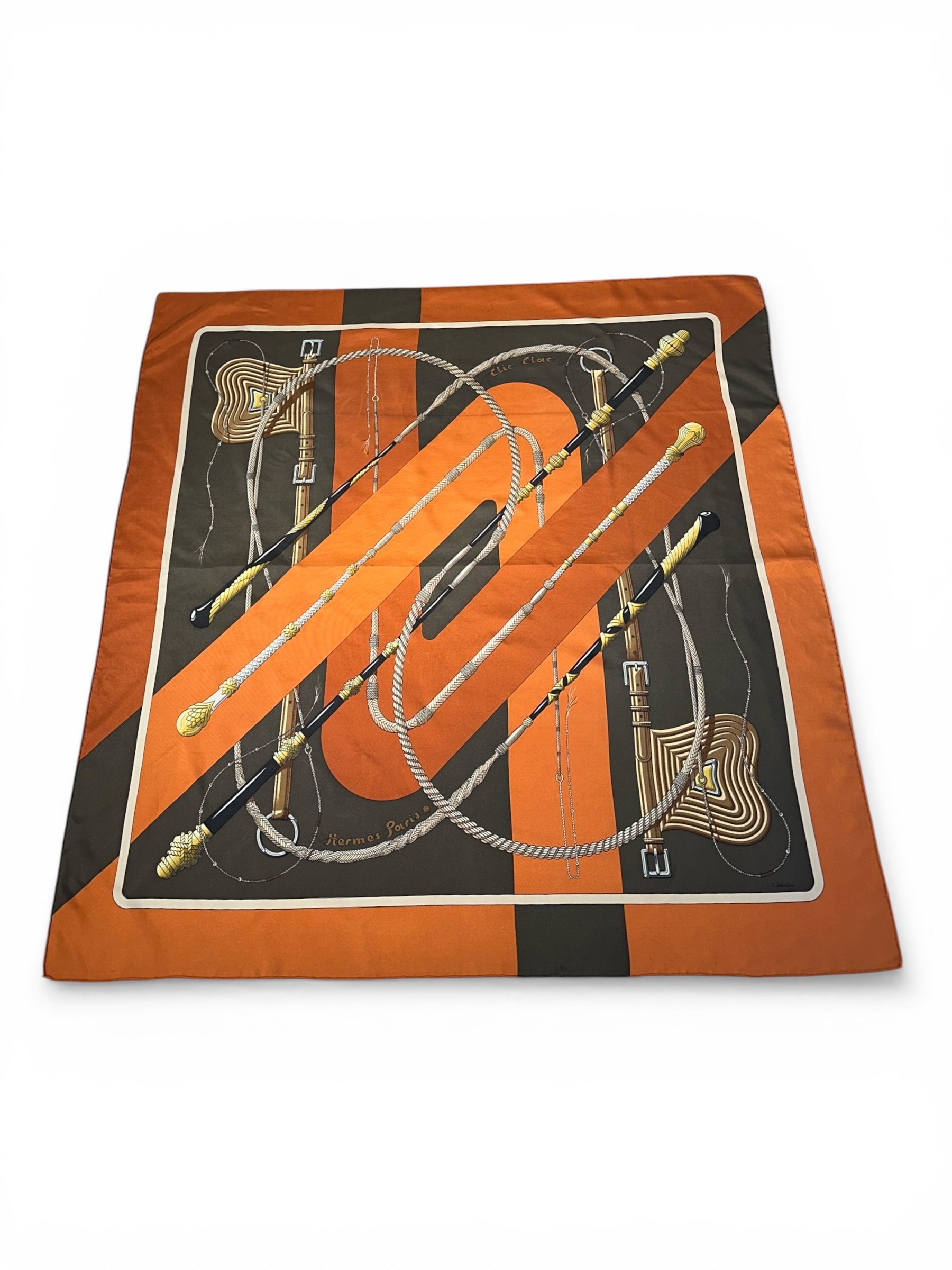 Hermès - Carré 90 « clic clac »