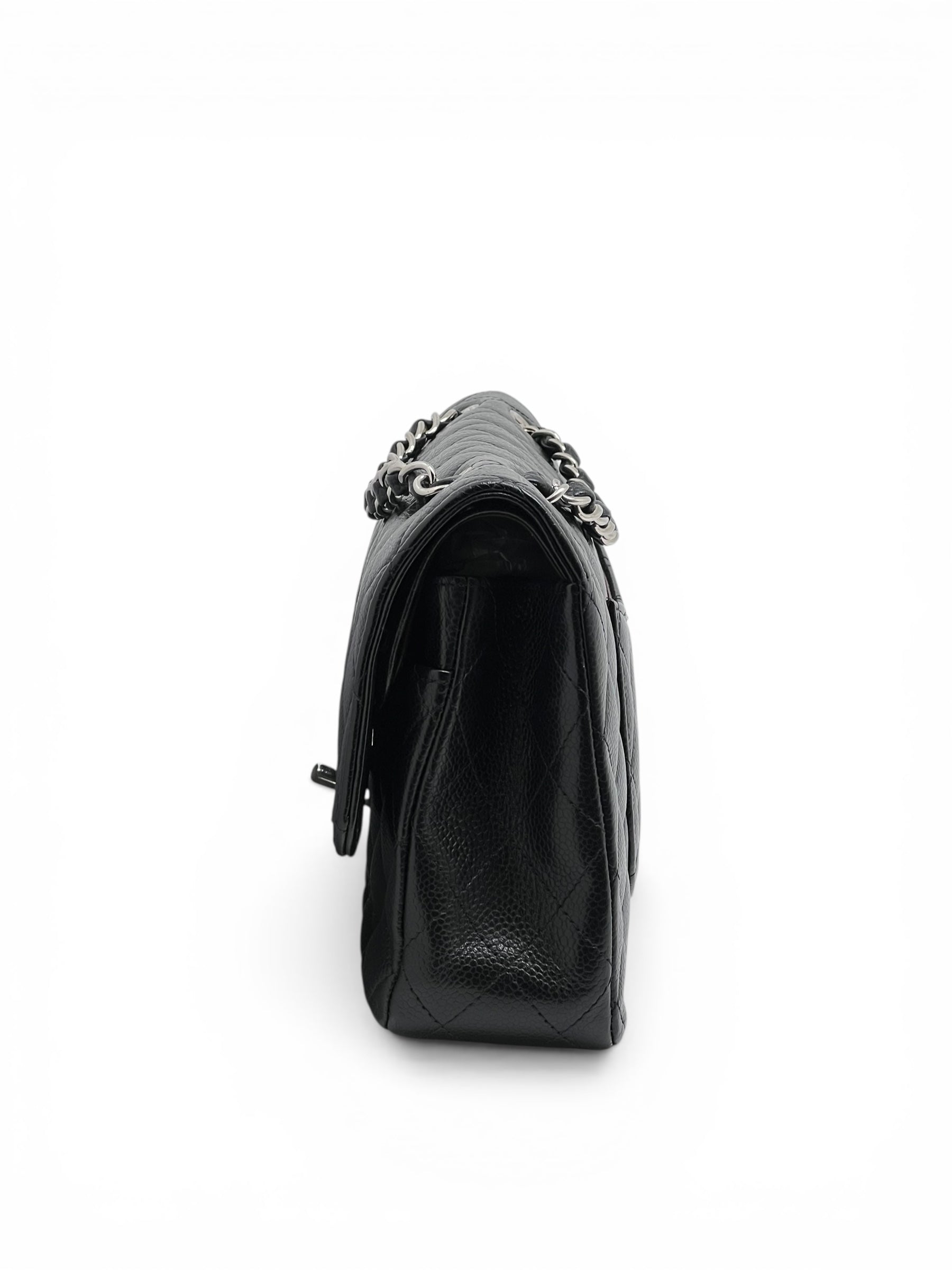 Chanel - Sac Timeless 25 cuir grainé noir