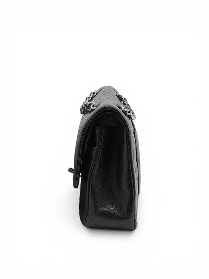 Chanel - Sac Timeless 25 cuir grainé noir