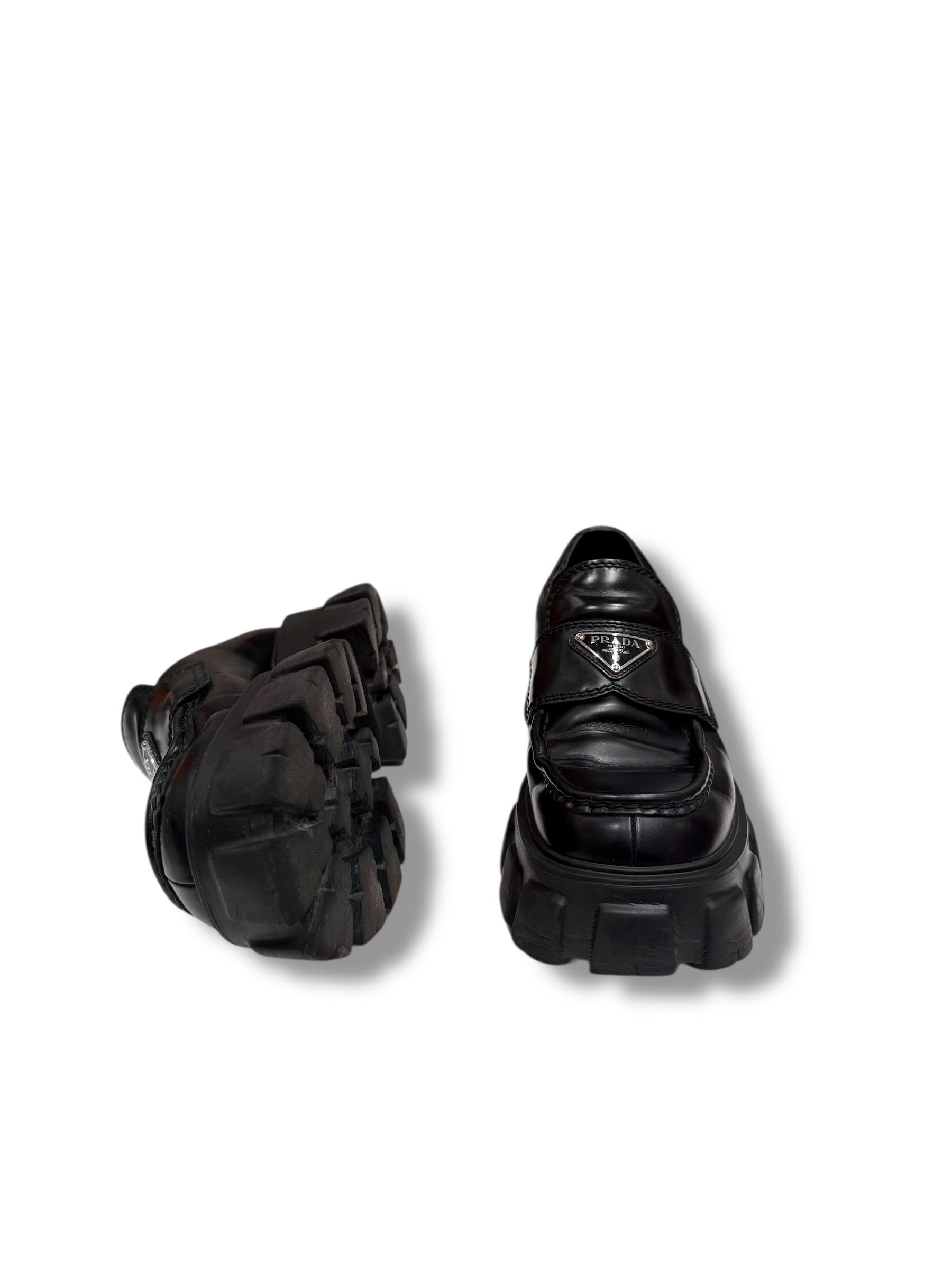 Prada Mocassin Monolith T40,5 | Les Folies d’Eugénie