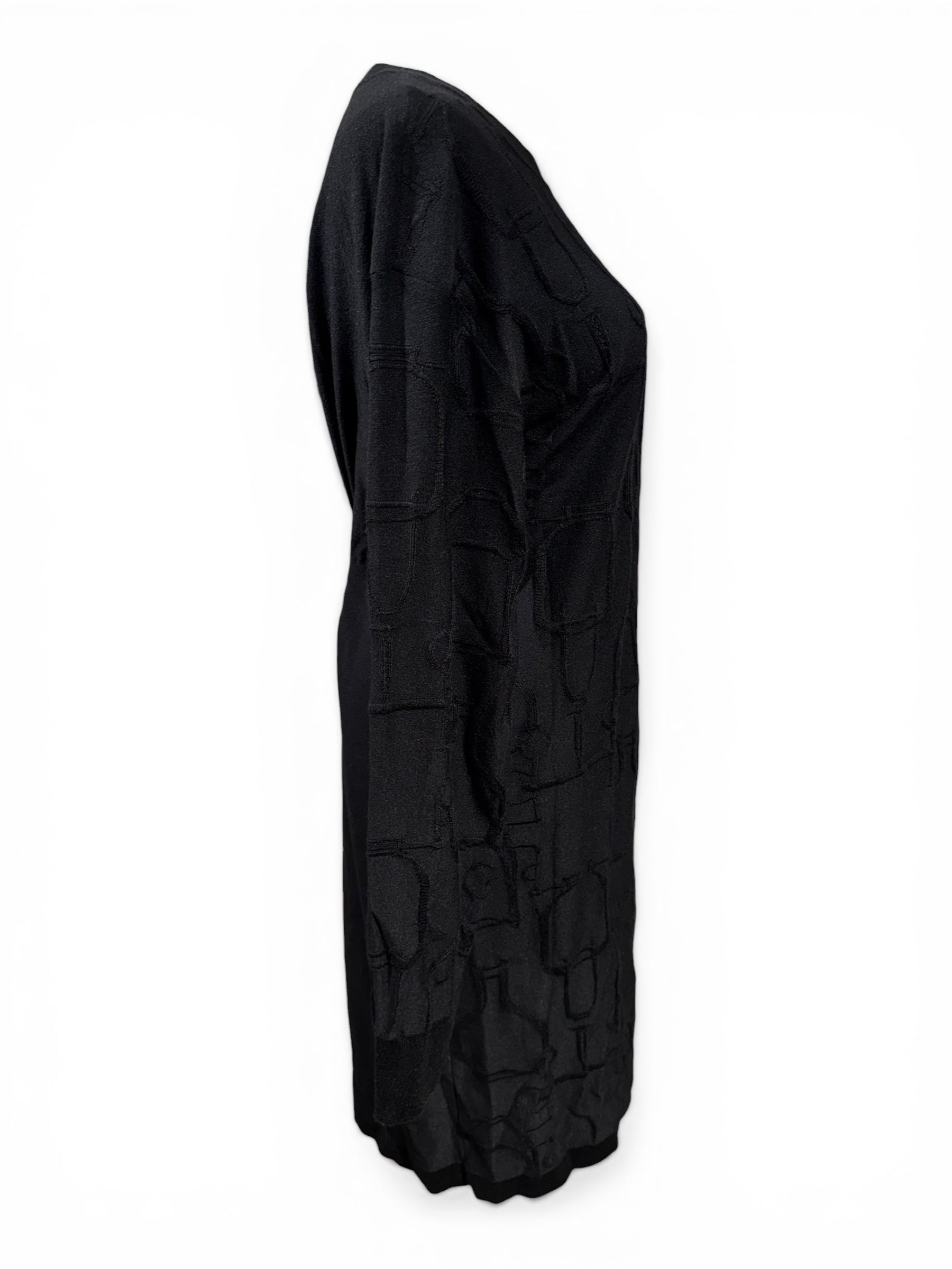 Hermès - Robe étrier en cachemire T44