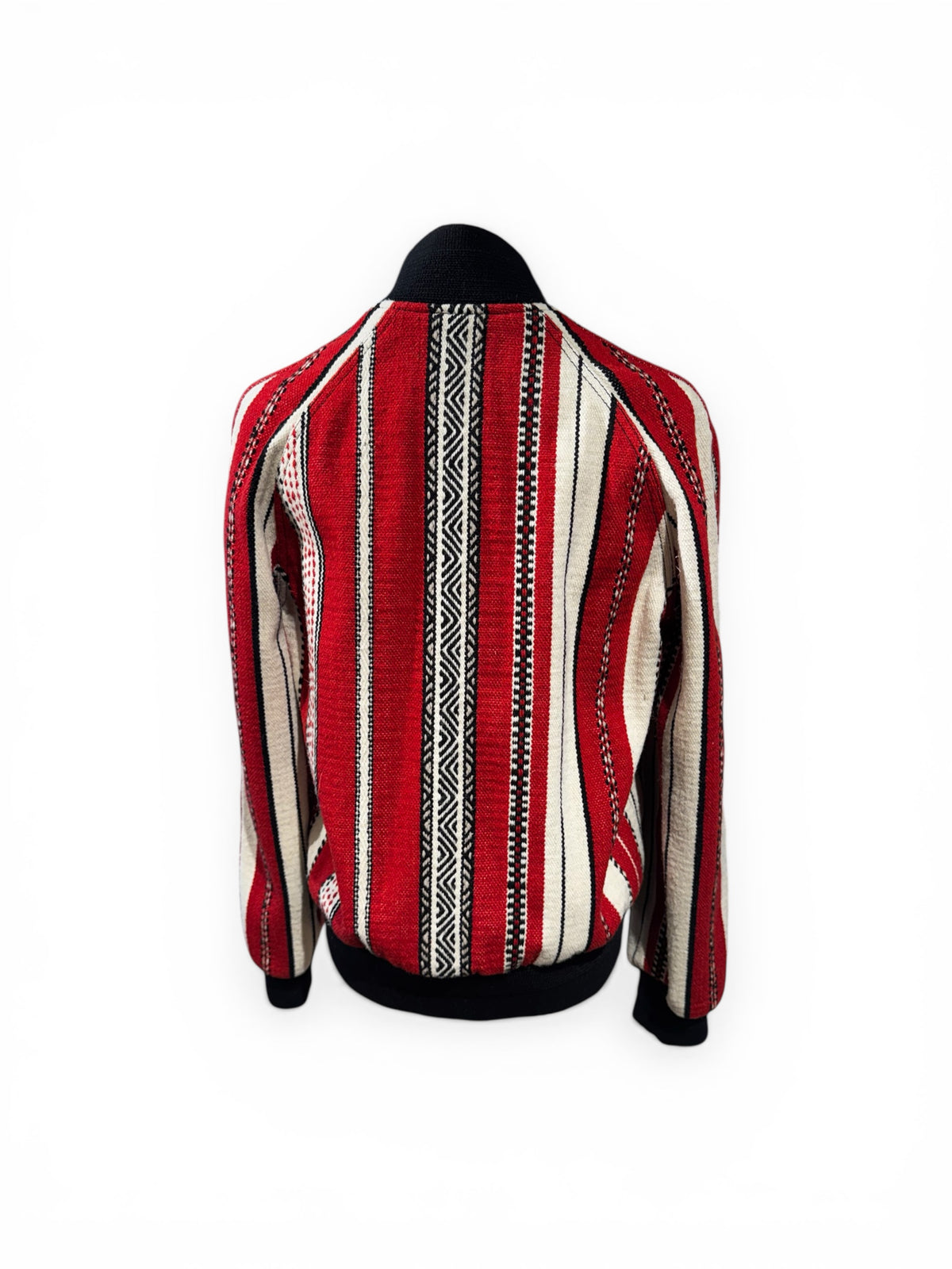 Saint Laurent - Veste bomber à rayures t38