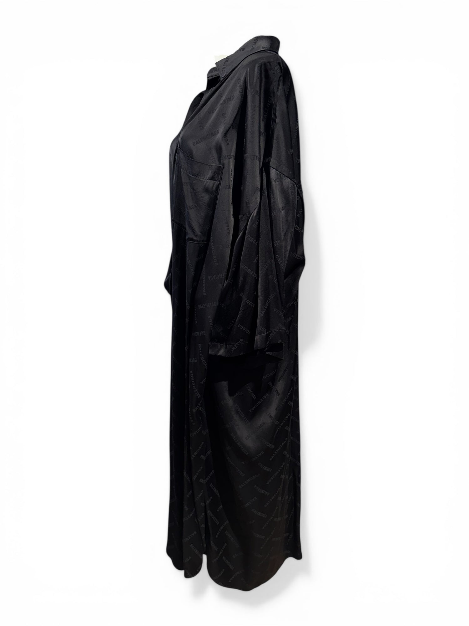 Balenciaga Robe Kimono Noir T36 | Les Folies d’Eugénie