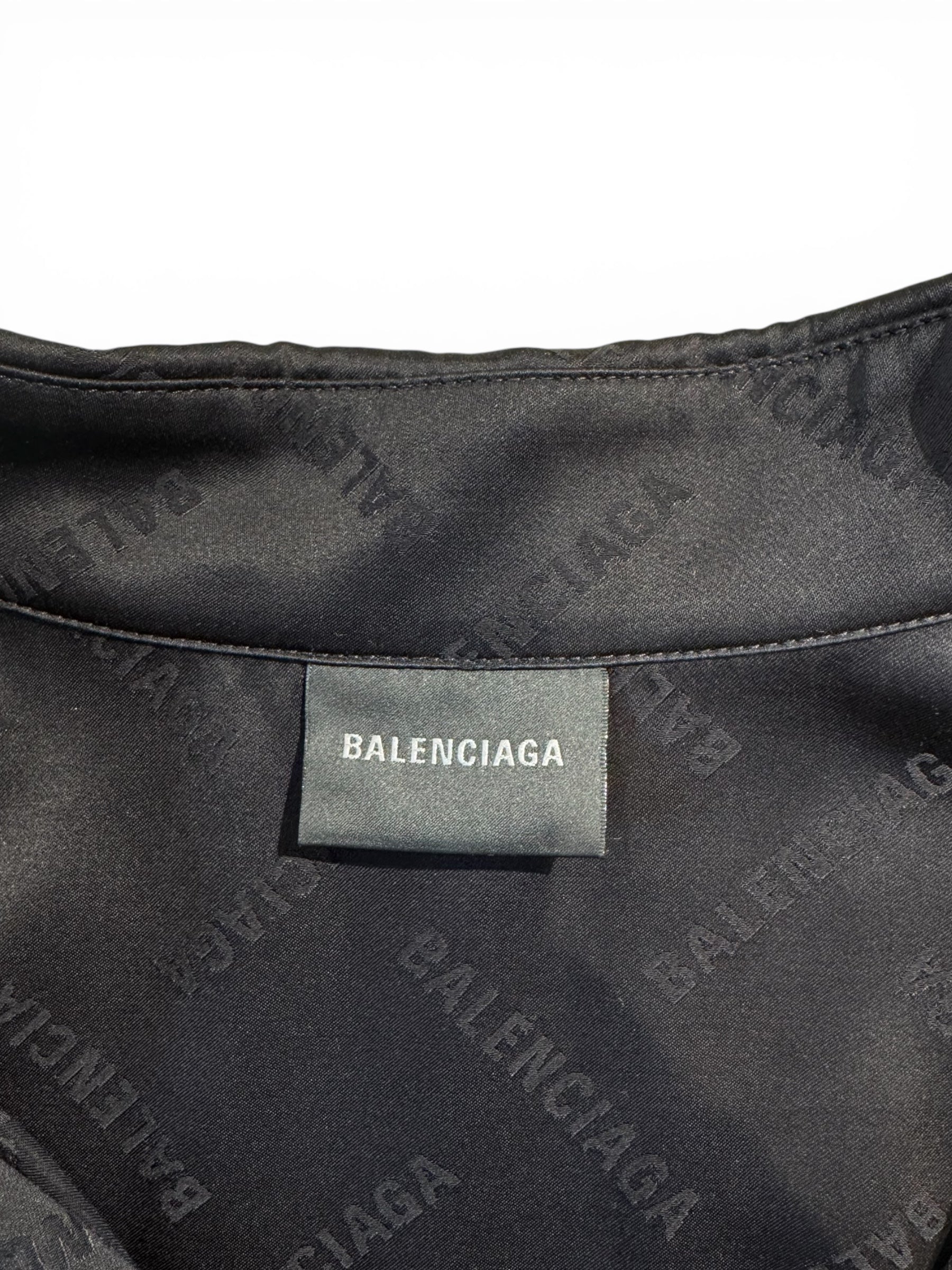Balenciaga Robe Kimono Noir T36 | Les Folies d’Eugénie