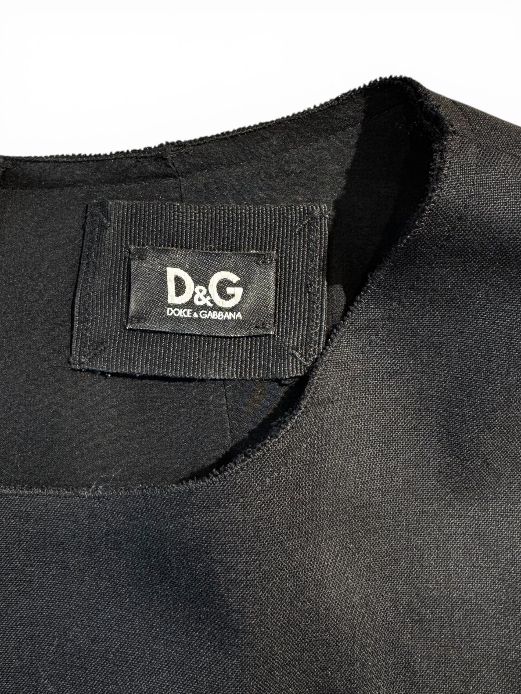 Dolce &amp; Gabbana Robe Noir T44 | Les Folies d’Eugénie