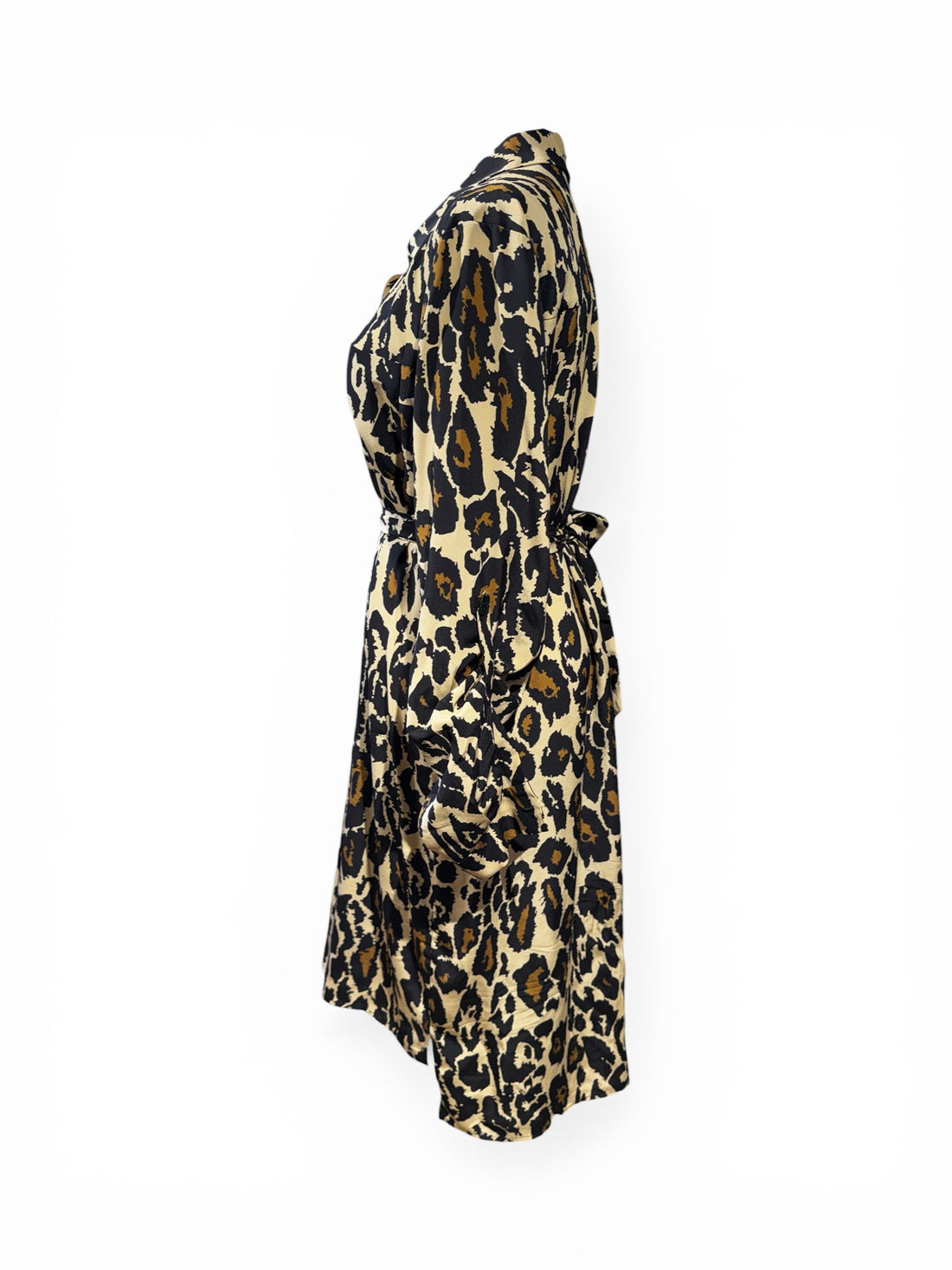 DVF Diane Van Furstenberg Robe Longue Léopard TL | Les Folies d’Eugénie