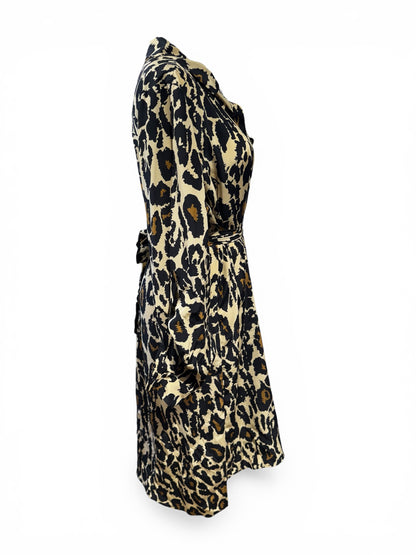 DVF Diane Van Furstenberg Robe Longue Léopard TL | Les Folies d’Eugénie