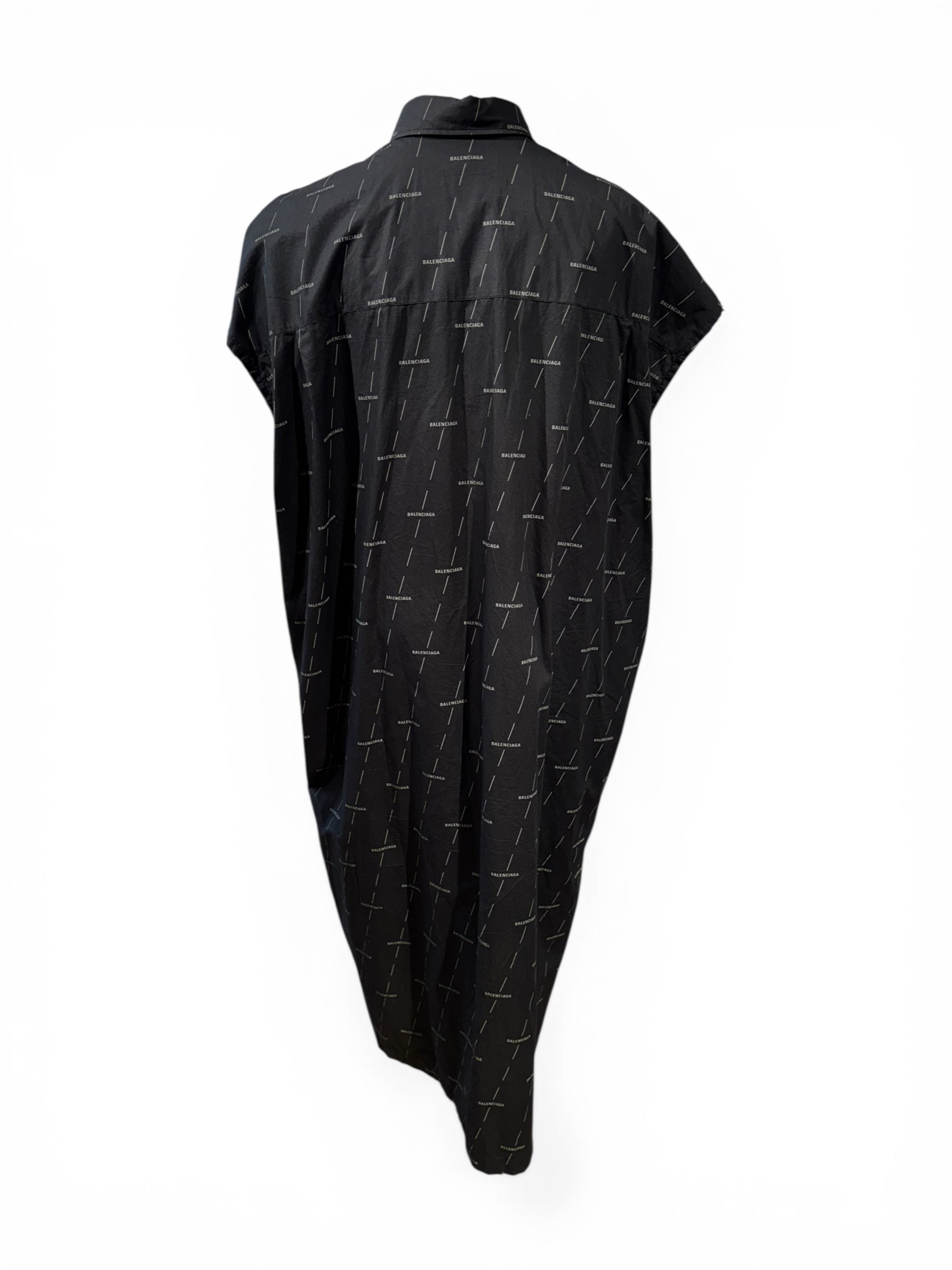 Balenciaga Robe Longue Sans Manche T40 | Les Folies d’Eugénie