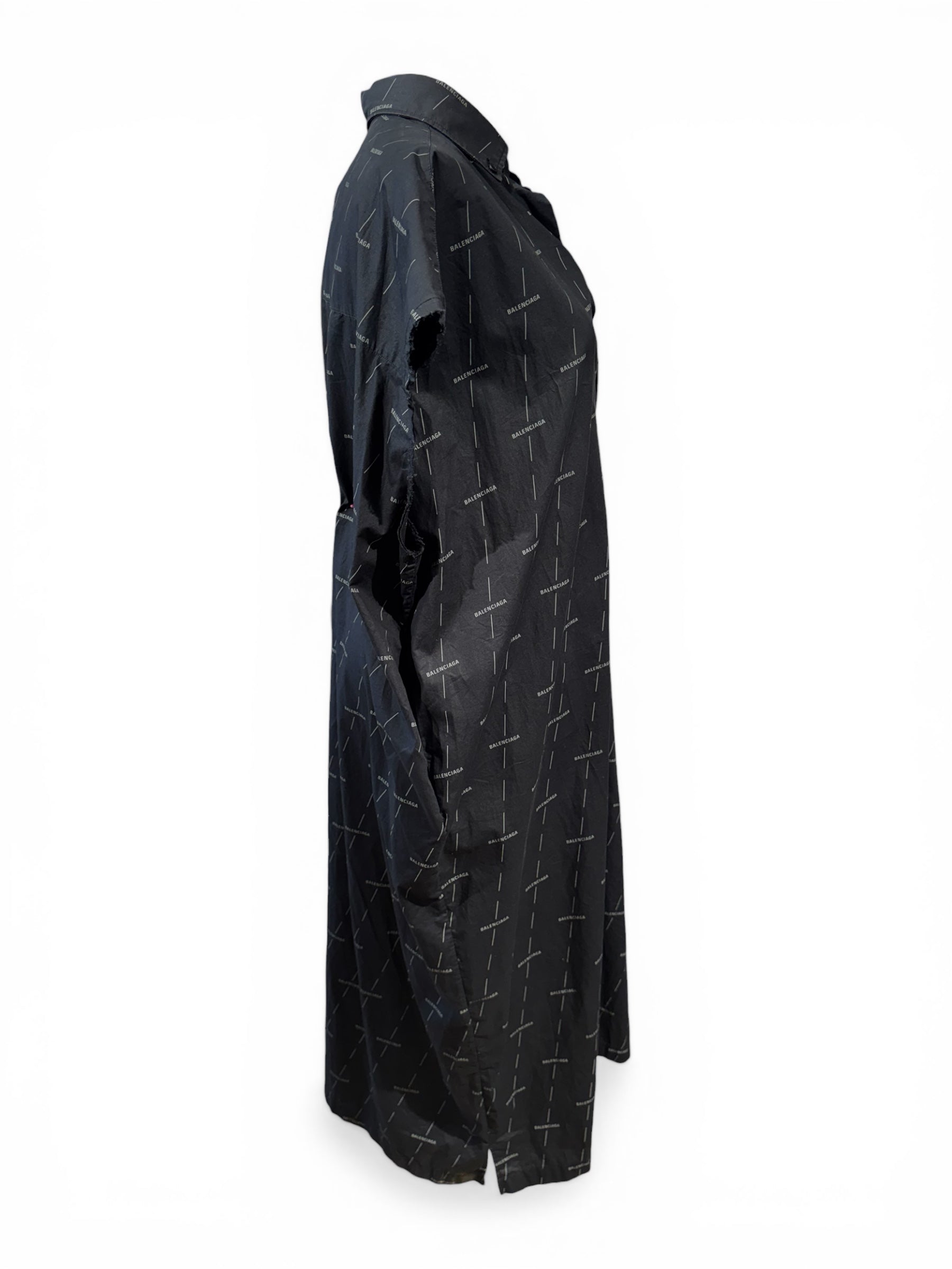 Balenciaga Robe Longue Sans Manche T40 | Les Folies d’Eugénie