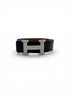 Hermès Ceinture H Réversible Noir/Gold T85 | Les Folies d’Eugénie