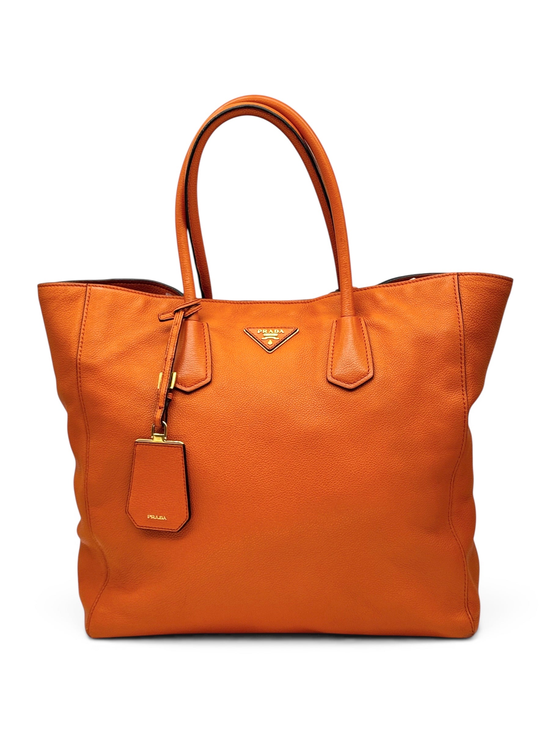 Prada Sac Cabas Orange | Les Folies d’Eugénie