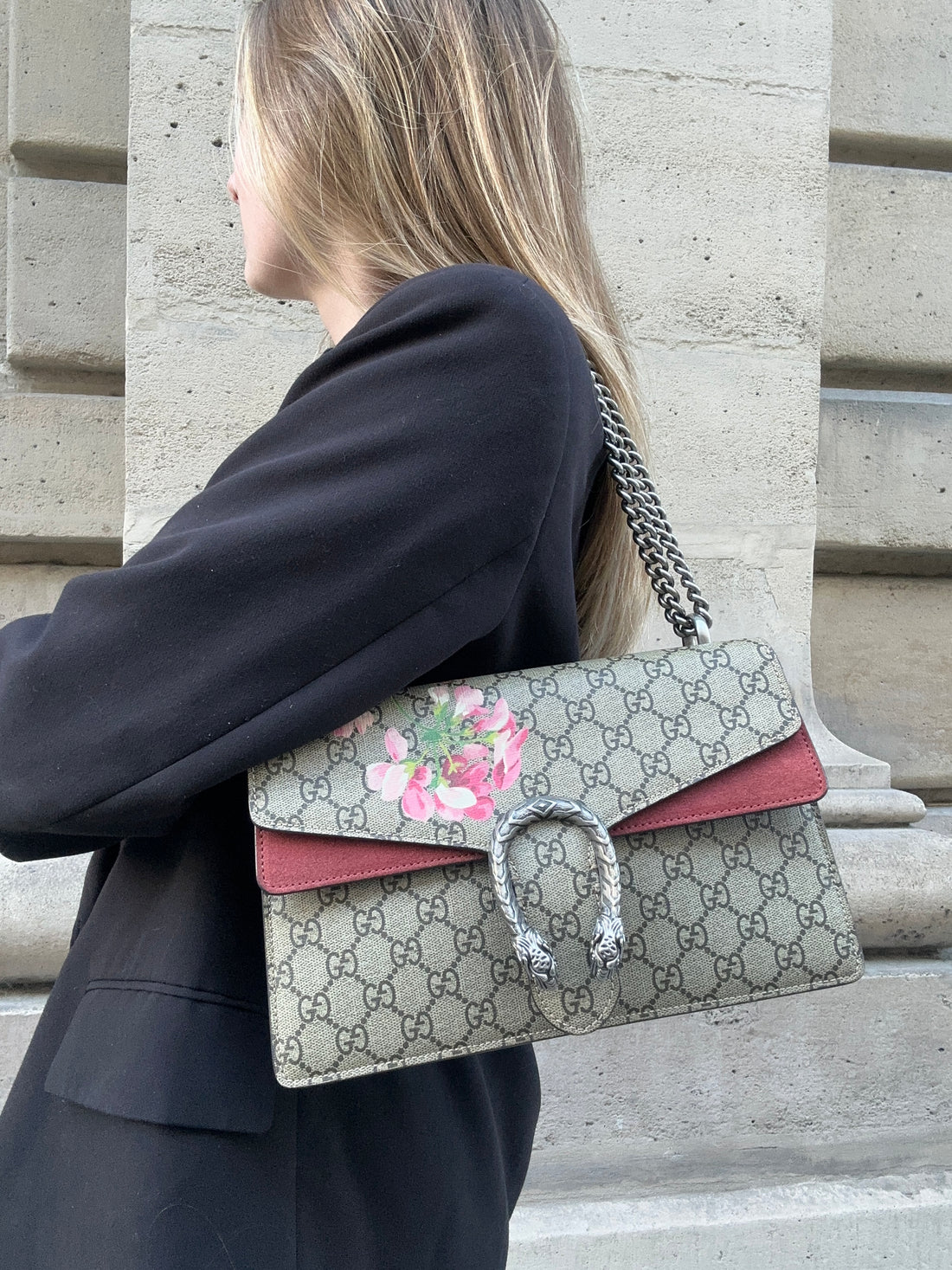 Gucci - Sac à main en cuir Dionysus