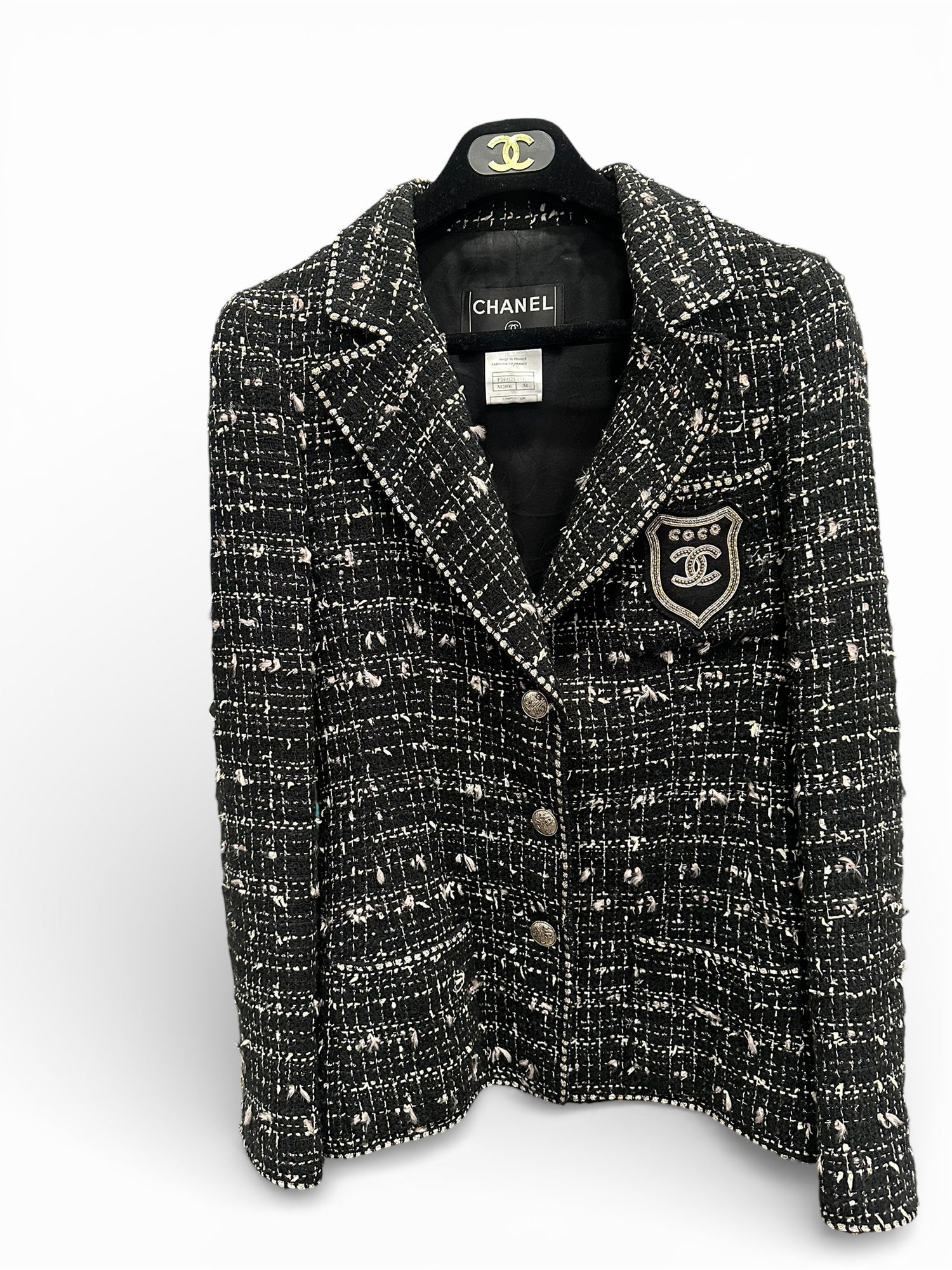 Chanel - Veste Croisière en Tweed T34