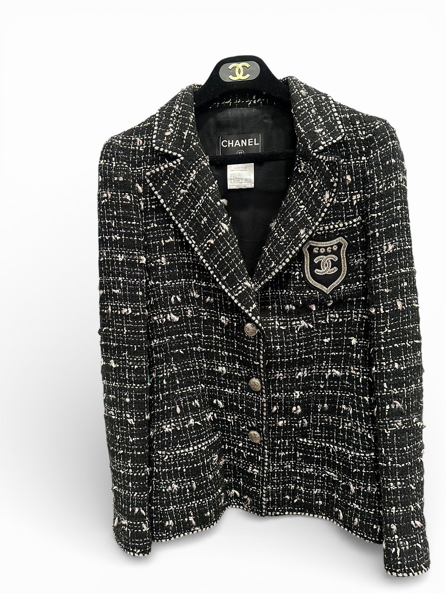 Chanel - Veste Croisière en Tweed T34