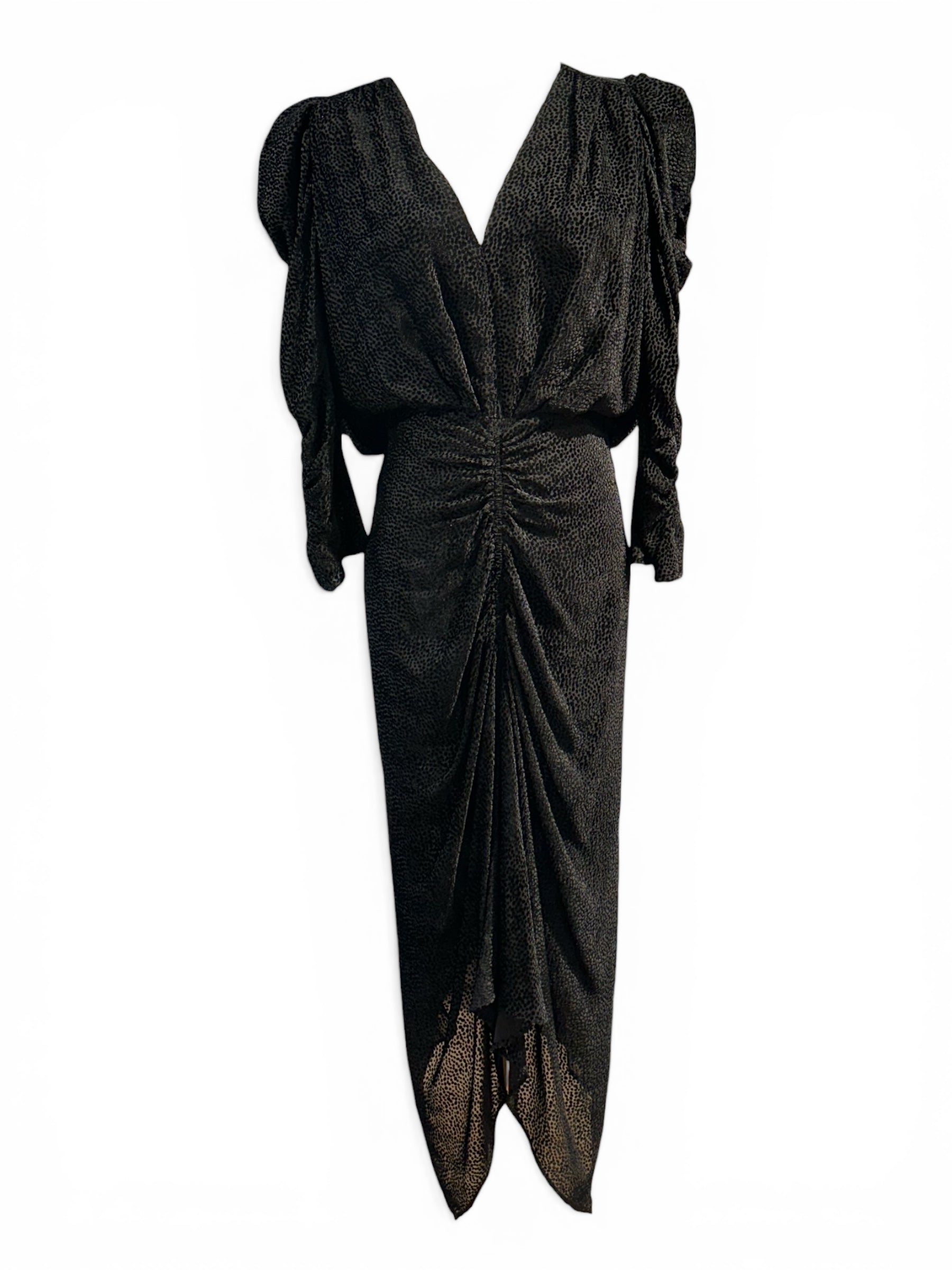 Isabel Marant Robe Longue Noir T38 | Les Folies d’Eugénie