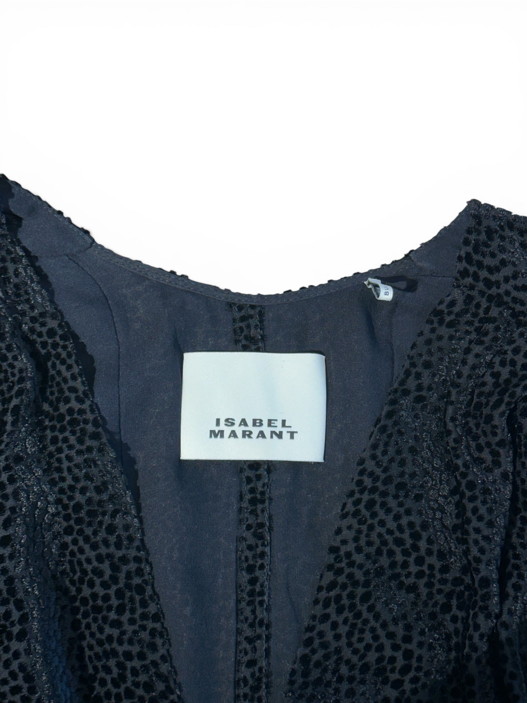 Isabel Marant Robe Longue Noir T38 | Les Folies d’Eugénie