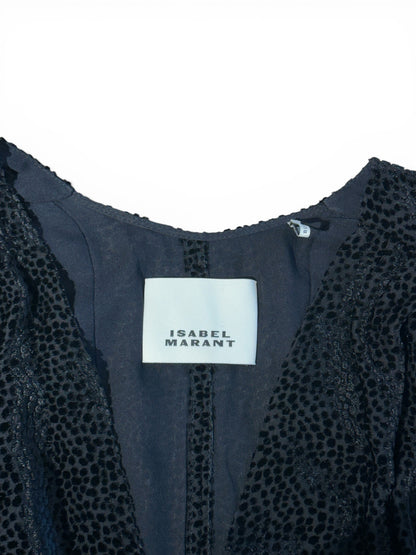 Isabel Marant Robe Longue Noir T38 | Les Folies d’Eugénie