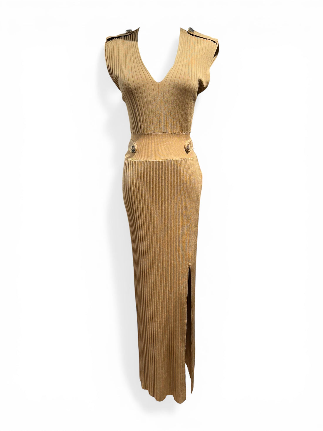 Claudie Pierlot - Robe longue doré T36