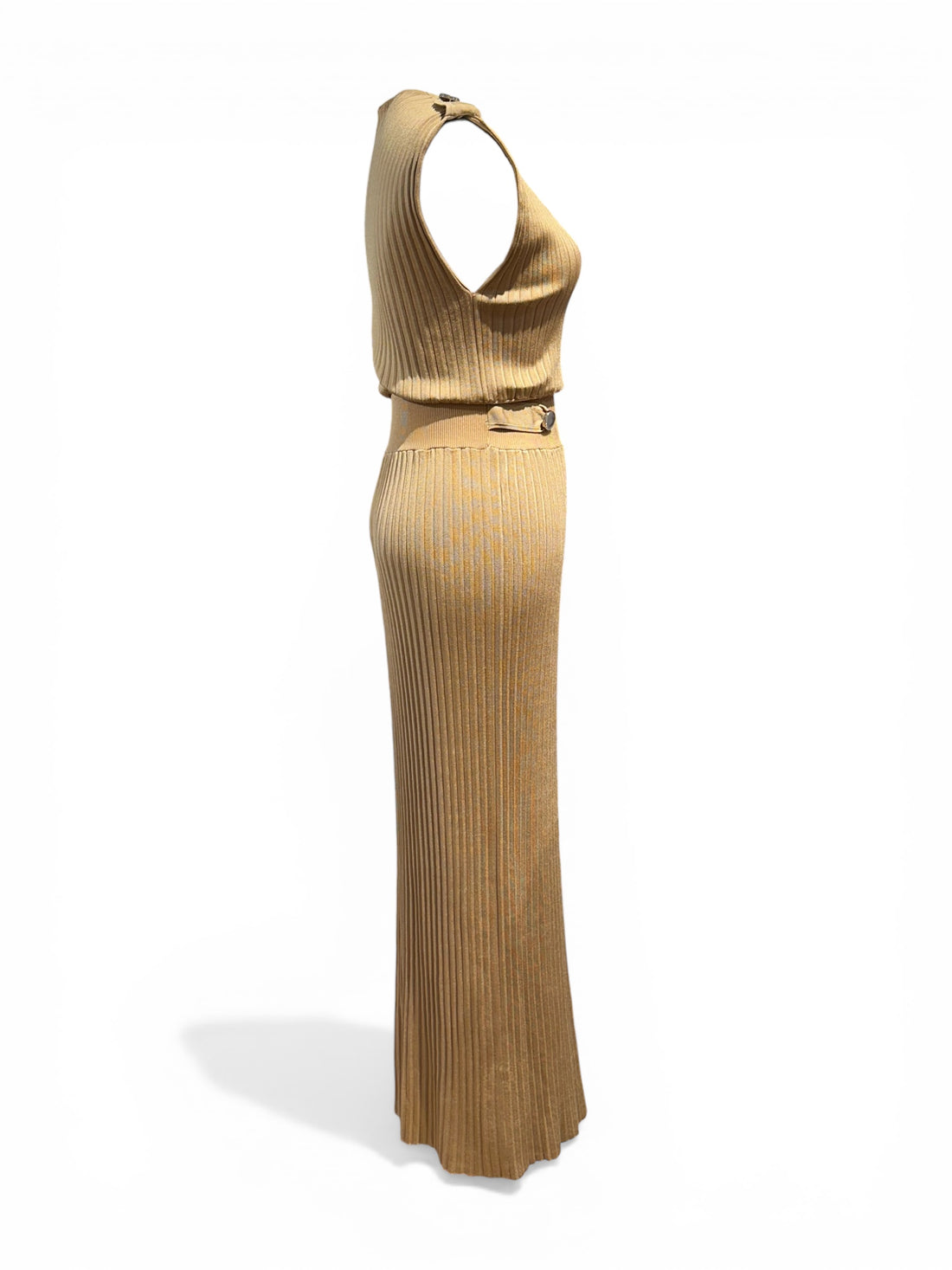 Claudie Pierlot - Robe longue doré T36