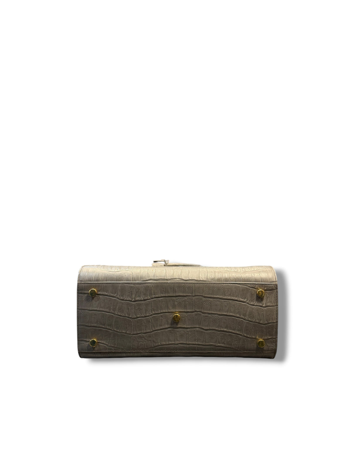 Saint Laurent - Sac De Jour Medium embossée croco gris