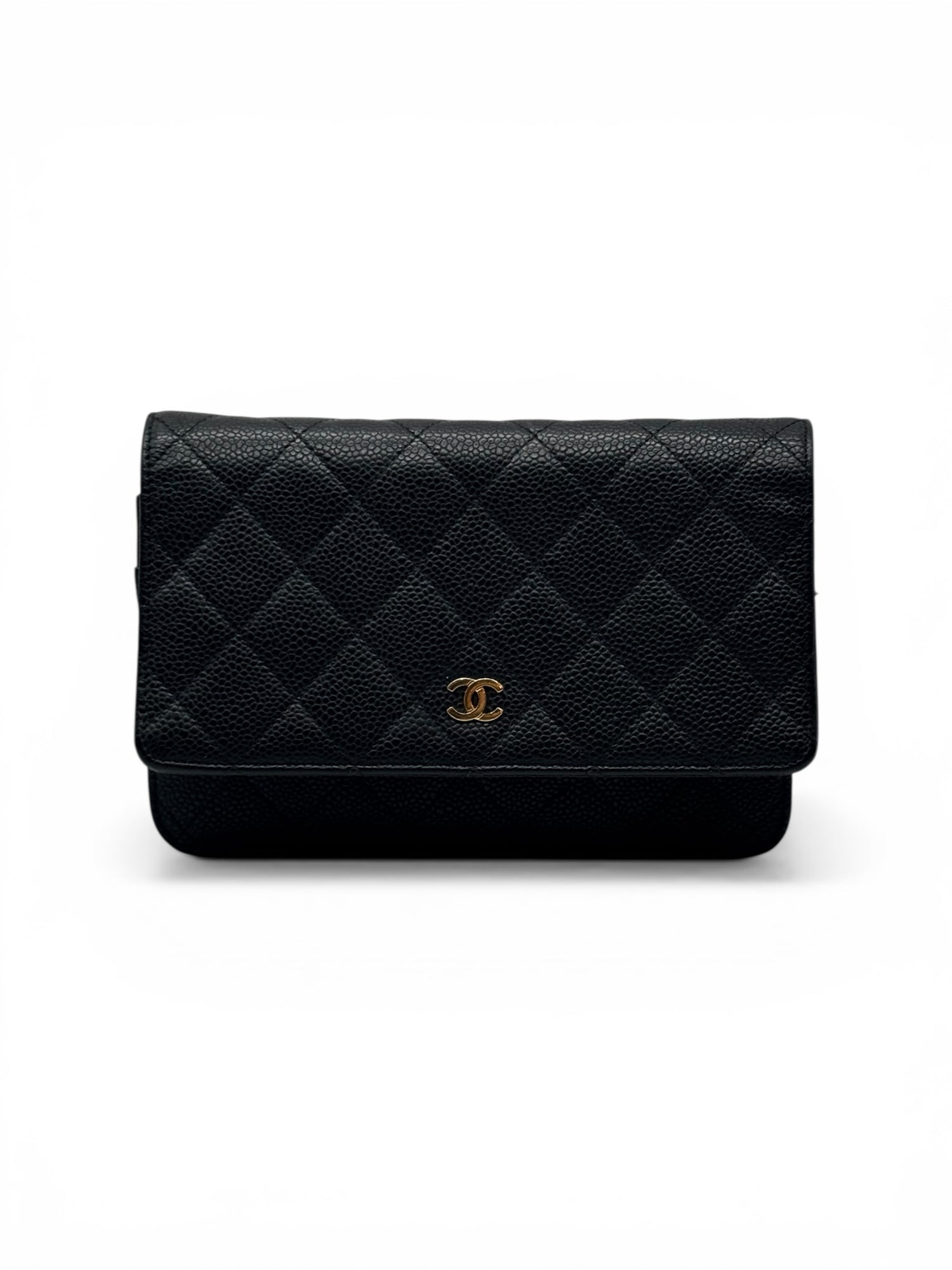 Chanel Sac Wallet On Chain Caviar | Les Folies d’Eugénie