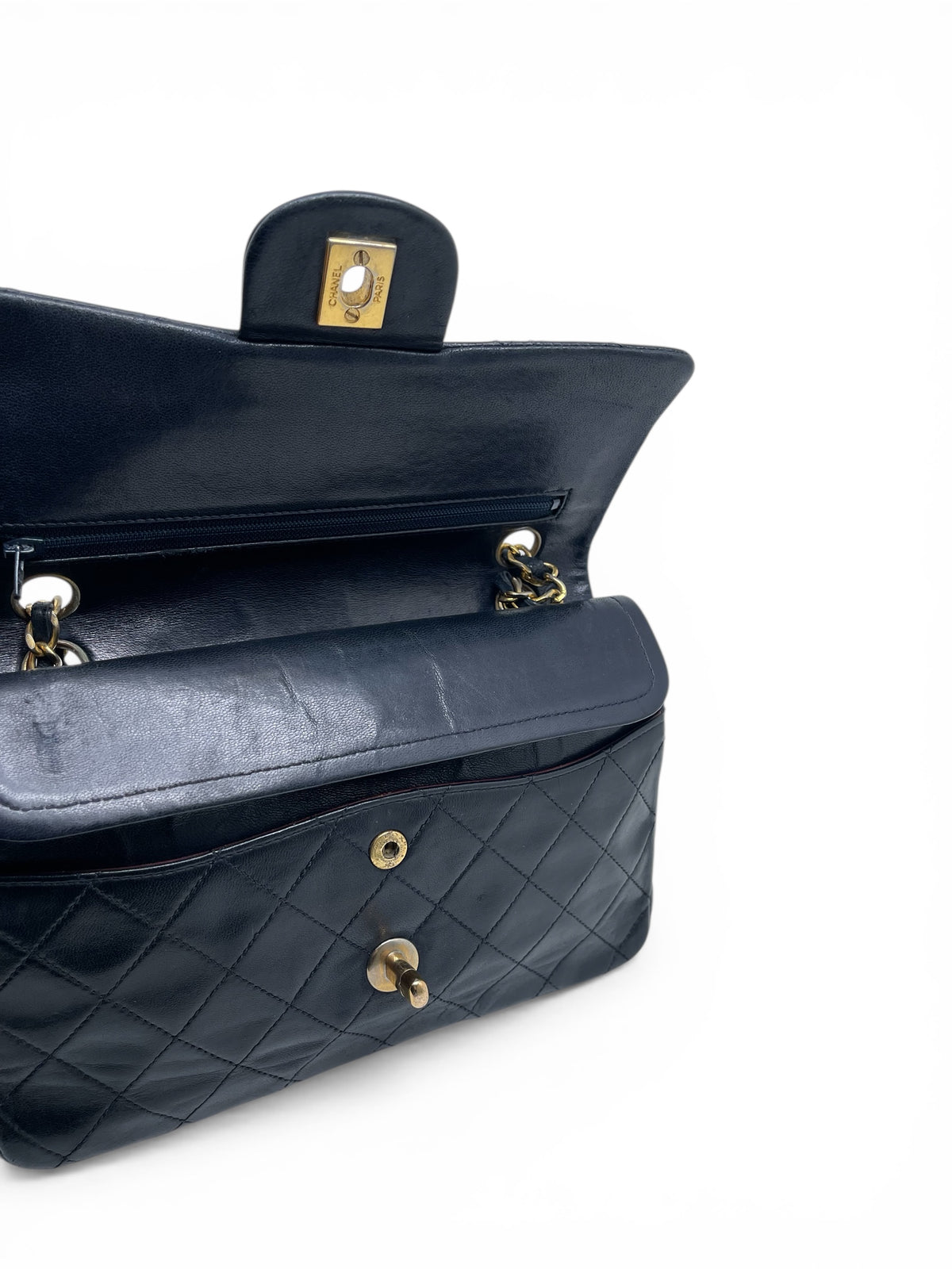 Chanel - Sac Timeless 23 11.12 Double Flap Année 1989-1991