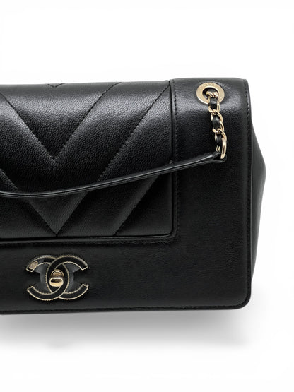 Sac Chanel Chevron Mademoiselle | Les Folies d’Eugénie