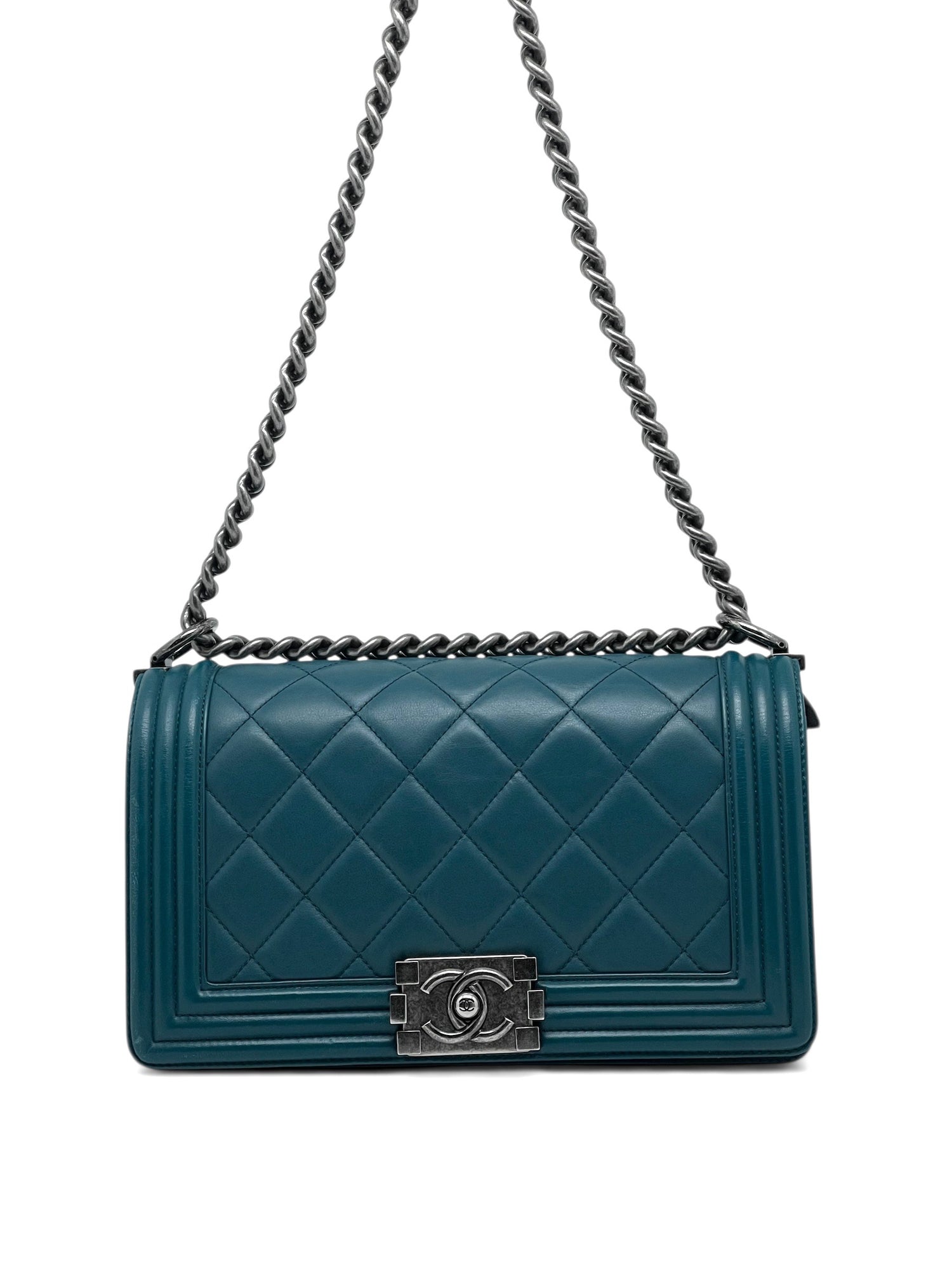 Chanel Sac Boy En Cuir D&