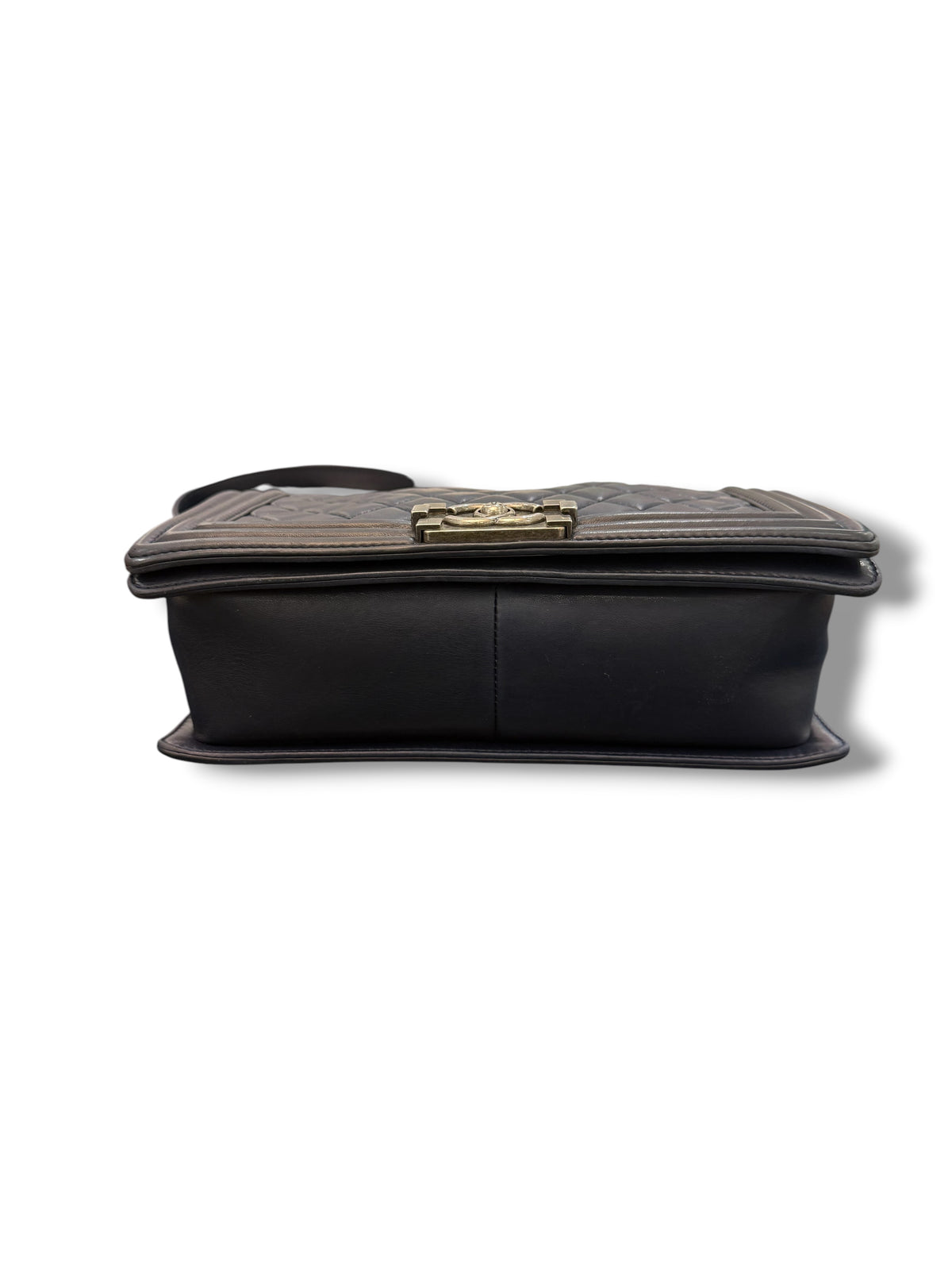Chanel - Sac Classique Boy bleu marine