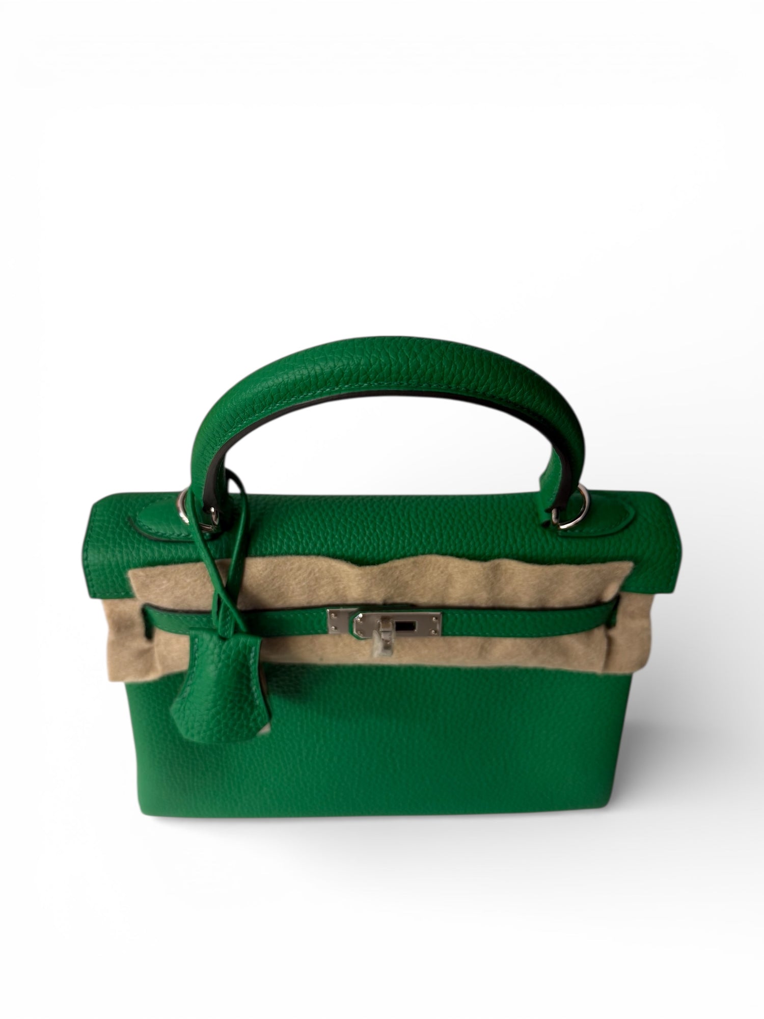 Hermès - Sac Kelly 25 Vert Bambou