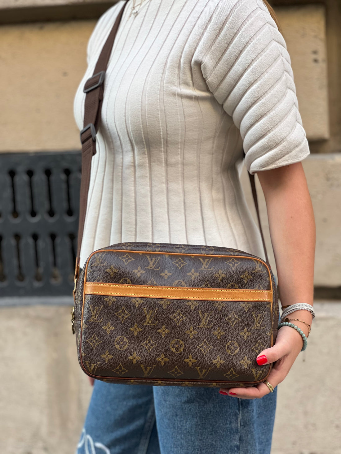 Louis Vuitton - Sac reporter monogram