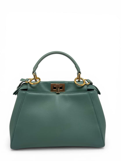 Fendi Sac Peekaboo Mini Vert Jade | Les Folies d’Eugénie