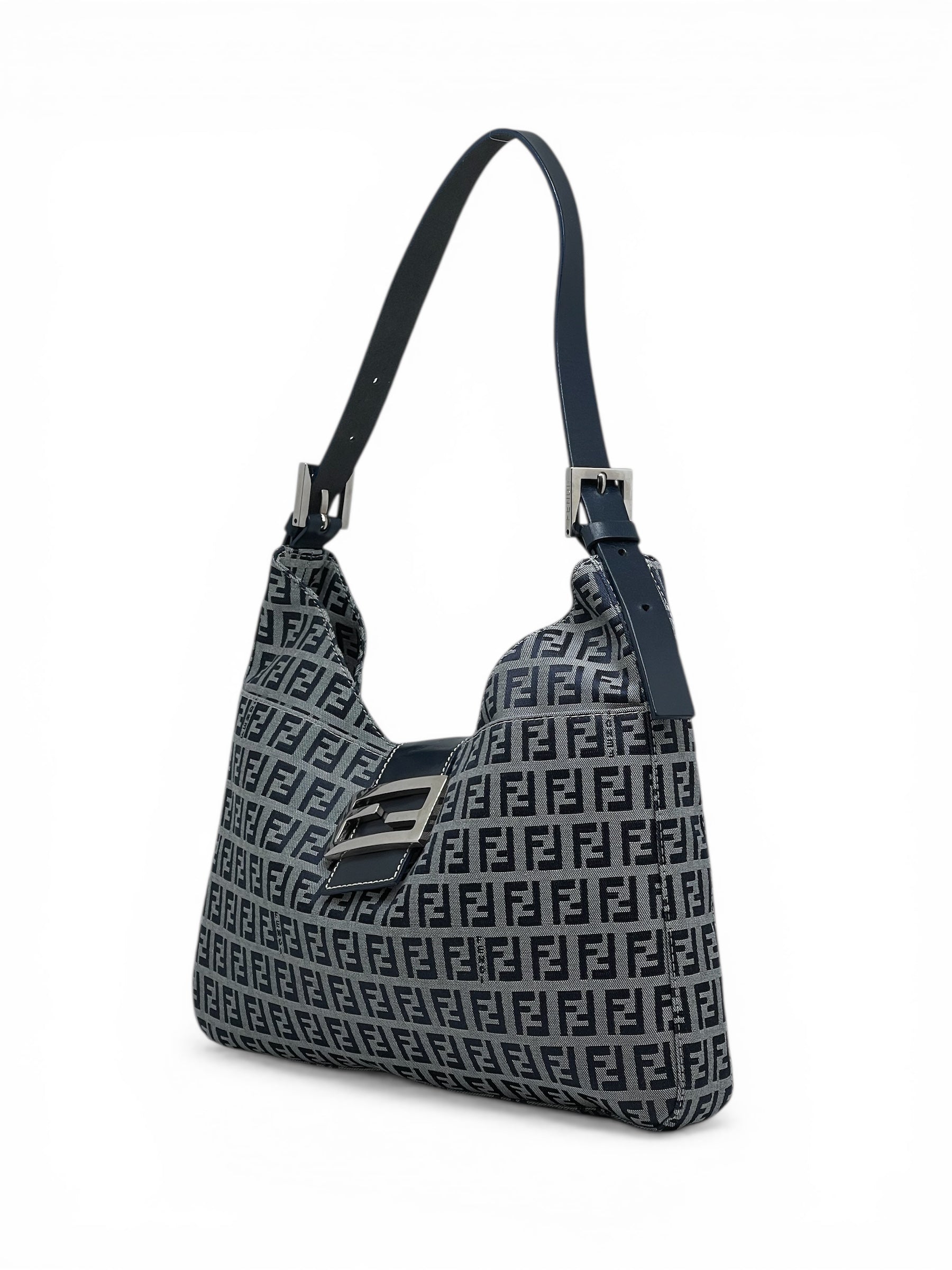 Fendi Sac Mamma Baguette Bleu | Les Folies d’Eugénie