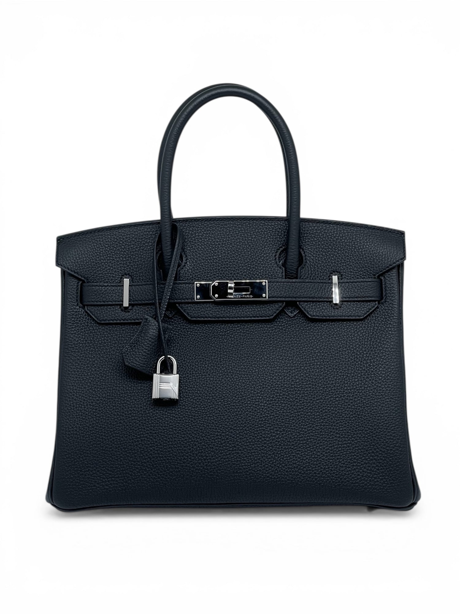 Hermès Sac Birkin 30 Veau Togo Noir | Les Folies d’Eugénie