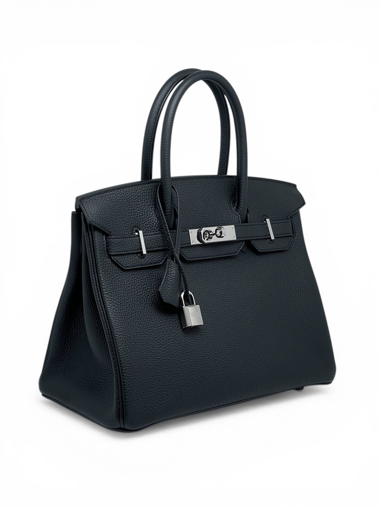 Hermès Sac Birkin 30 Veau Togo Noir | Les Folies d’Eugénie